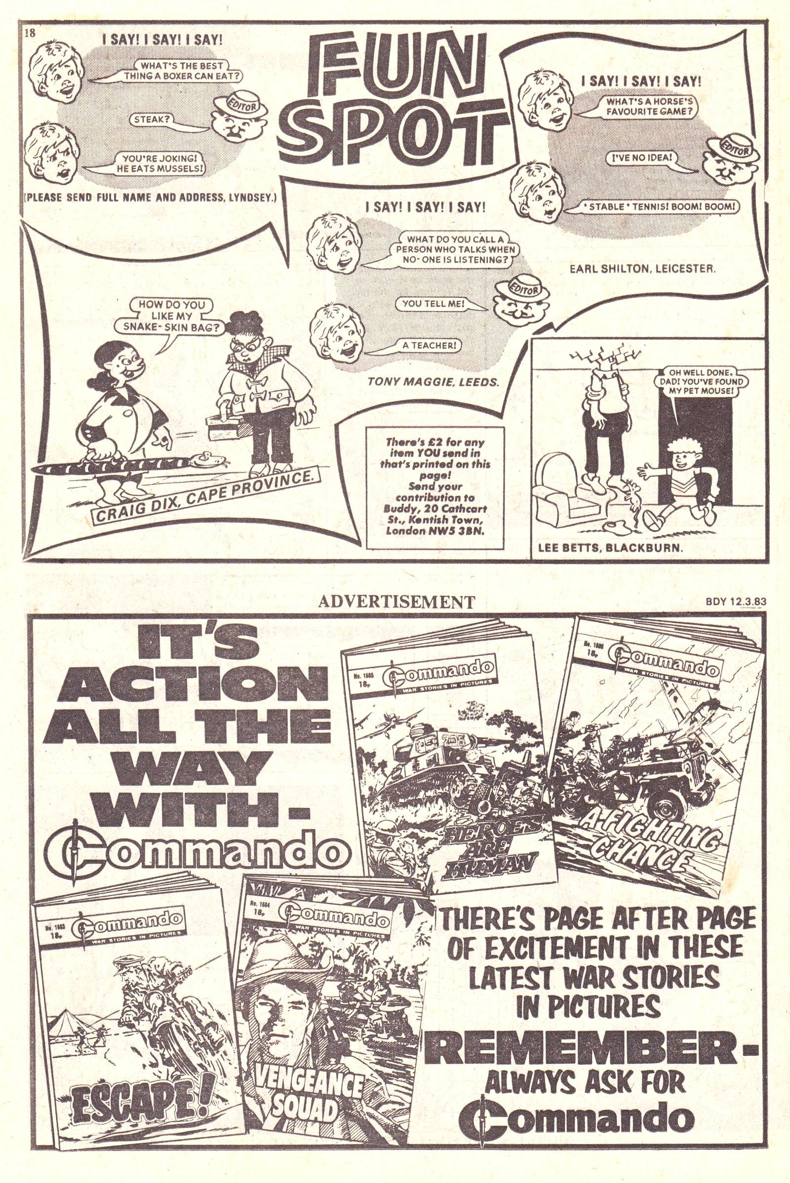 Read online Buddy comic -  Issue #109 - 18