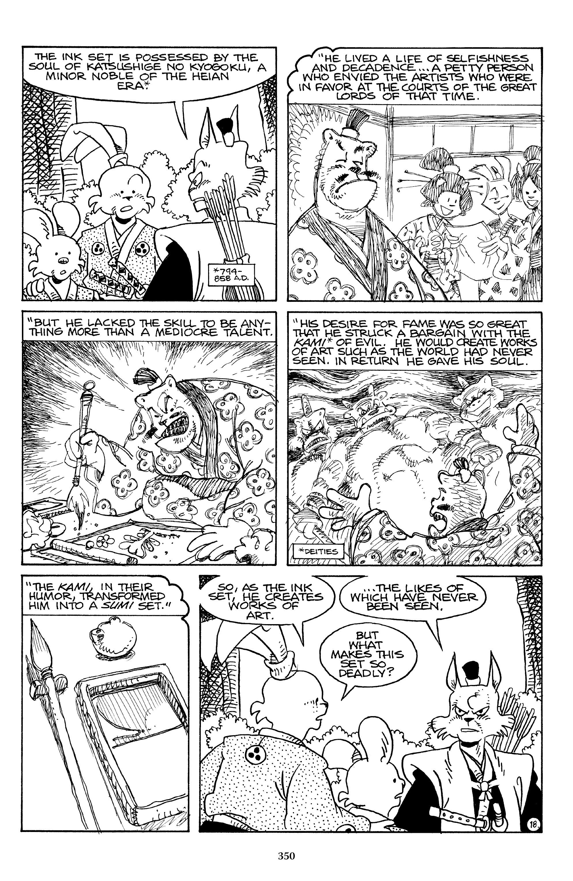 Read online The Usagi Yojimbo Saga comic -  Issue # TPB 4 - 347