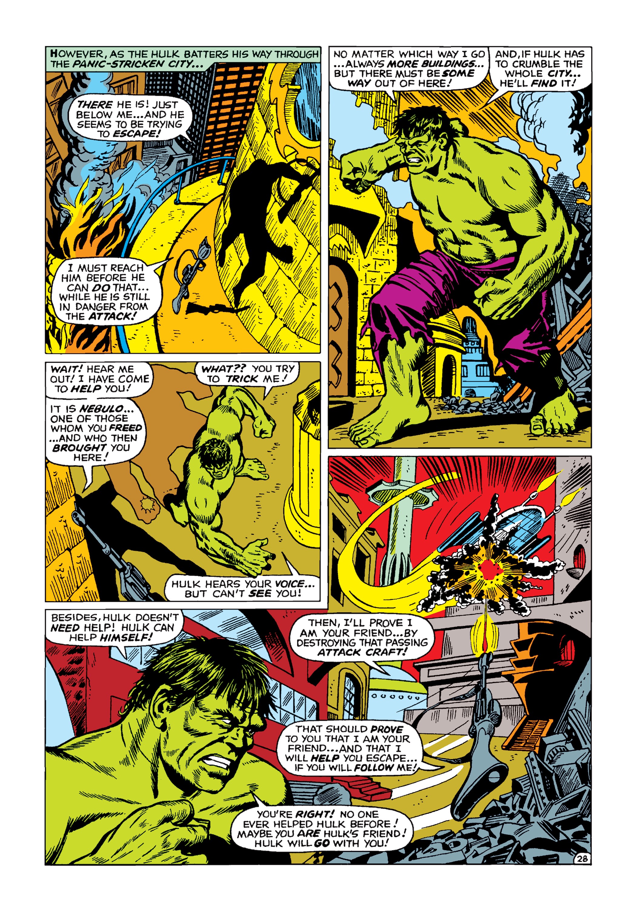 Read online Marvel Masterworks: The Incredible Hulk comic -  Issue # TPB 4 (Part 2) - 61