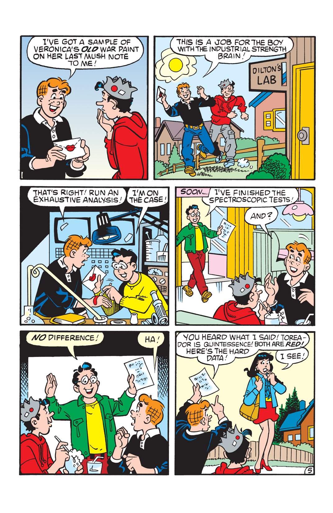 Read online Archie (1960) comic -  Issue #521 - 6