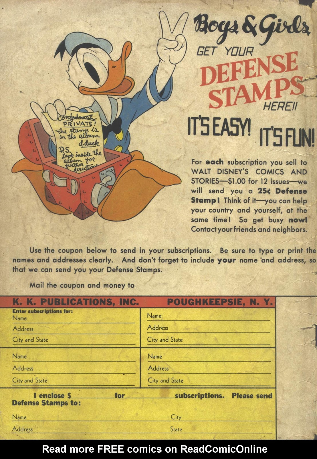 Walt Disney's Comics and Stories issue 22 - Page 68