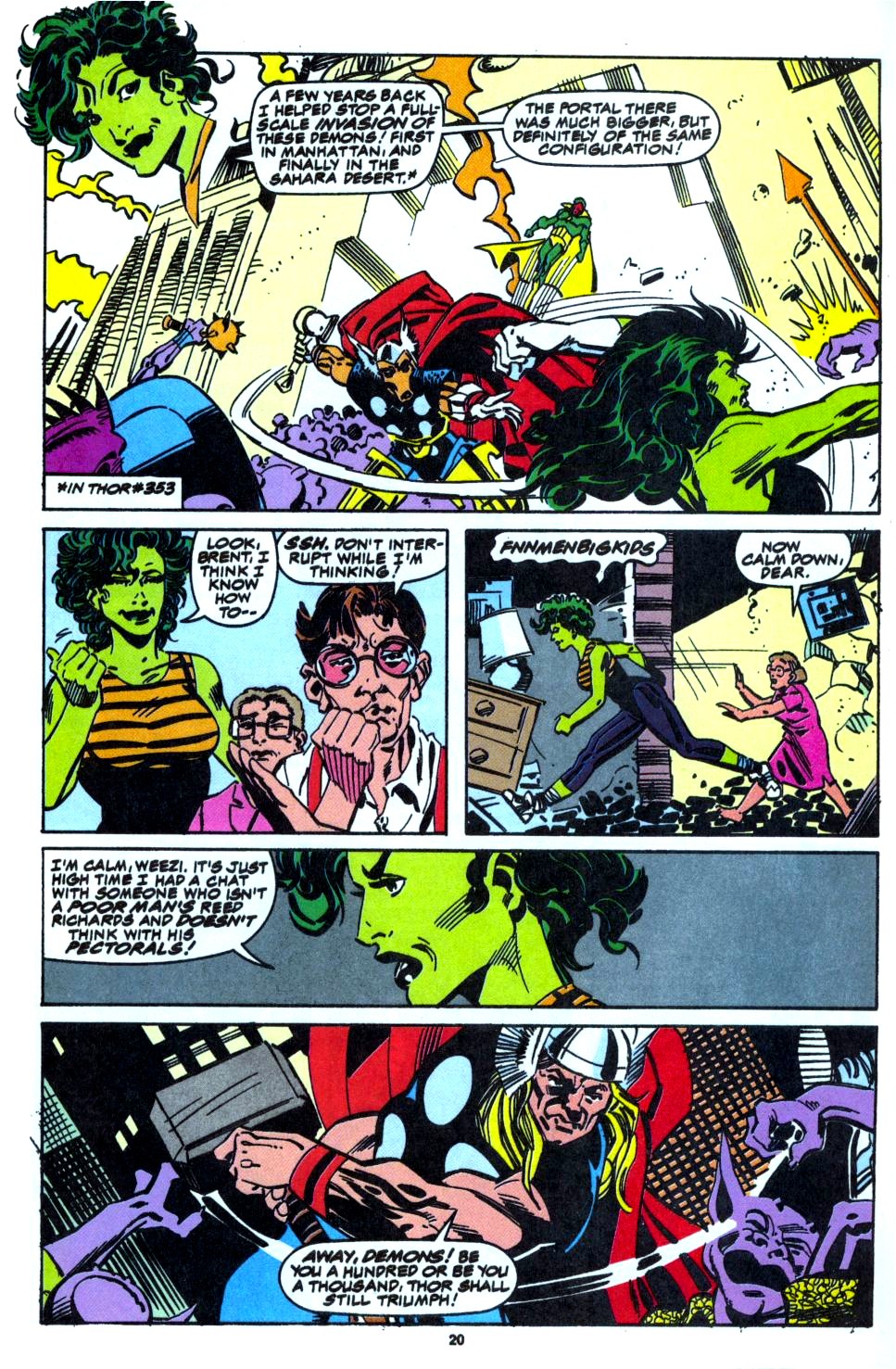 Read online The Sensational She-Hulk comic -  Issue #25 - 16