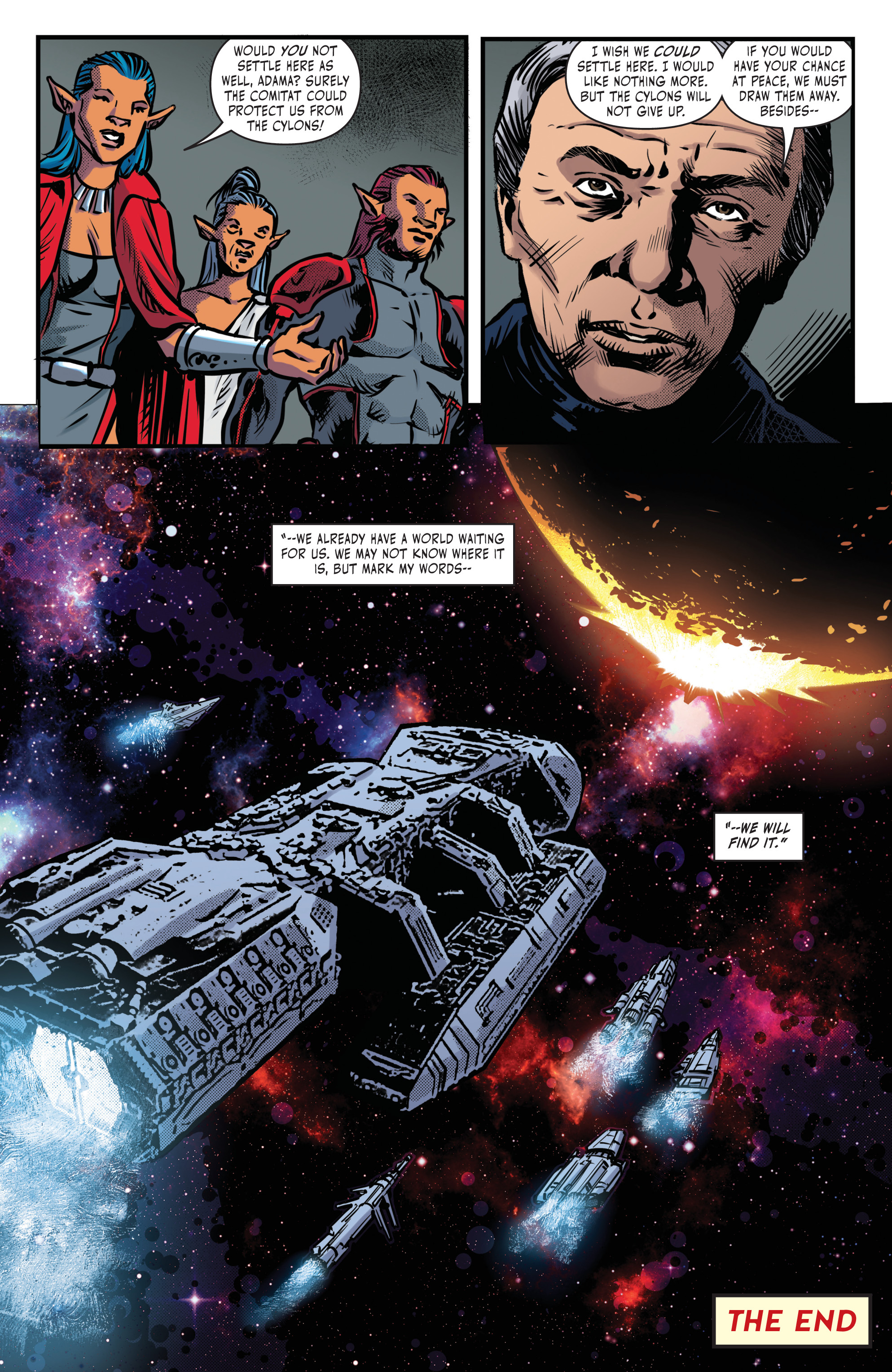 Read online Battlestar Galactica (Classic) comic -  Issue #5 - 23