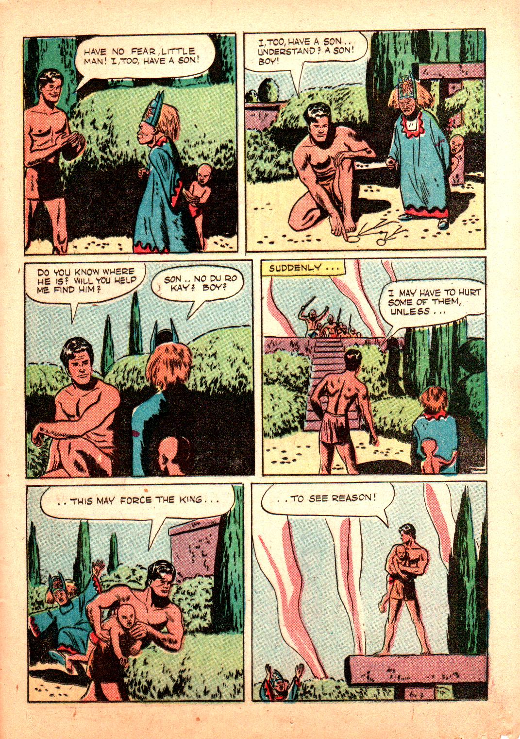 Read online Tarzan (1948) comic -  Issue #3 - 25