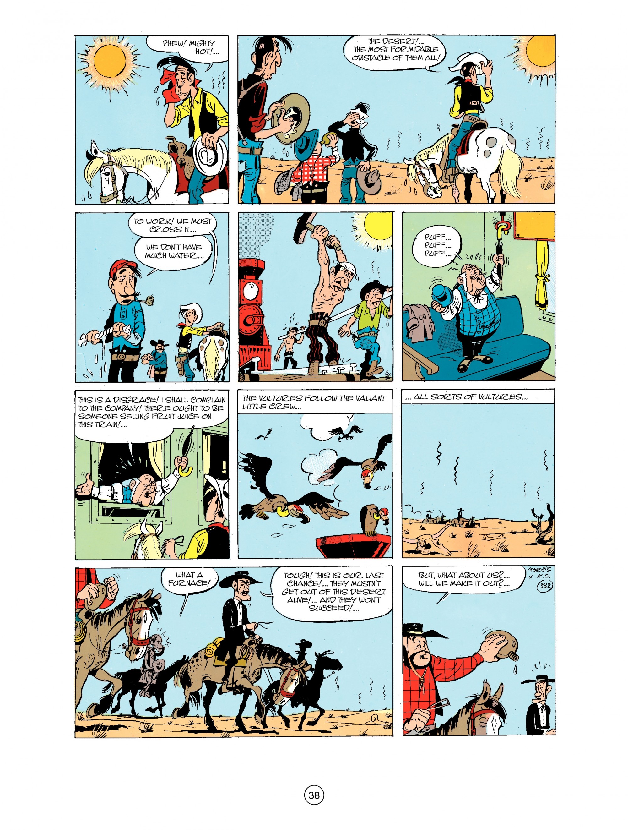 A Lucky Luke Adventure Issue #32 #32 - English 38