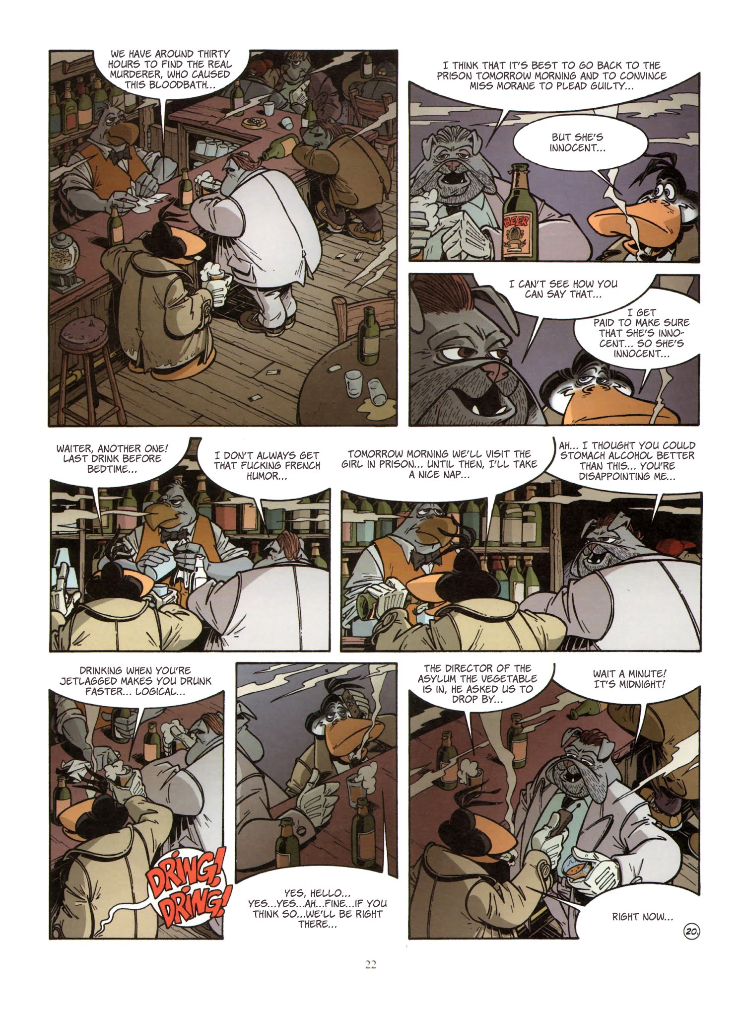 Read online Une enquête de l'inspecteur Canardo comic -  Issue #12 - 23