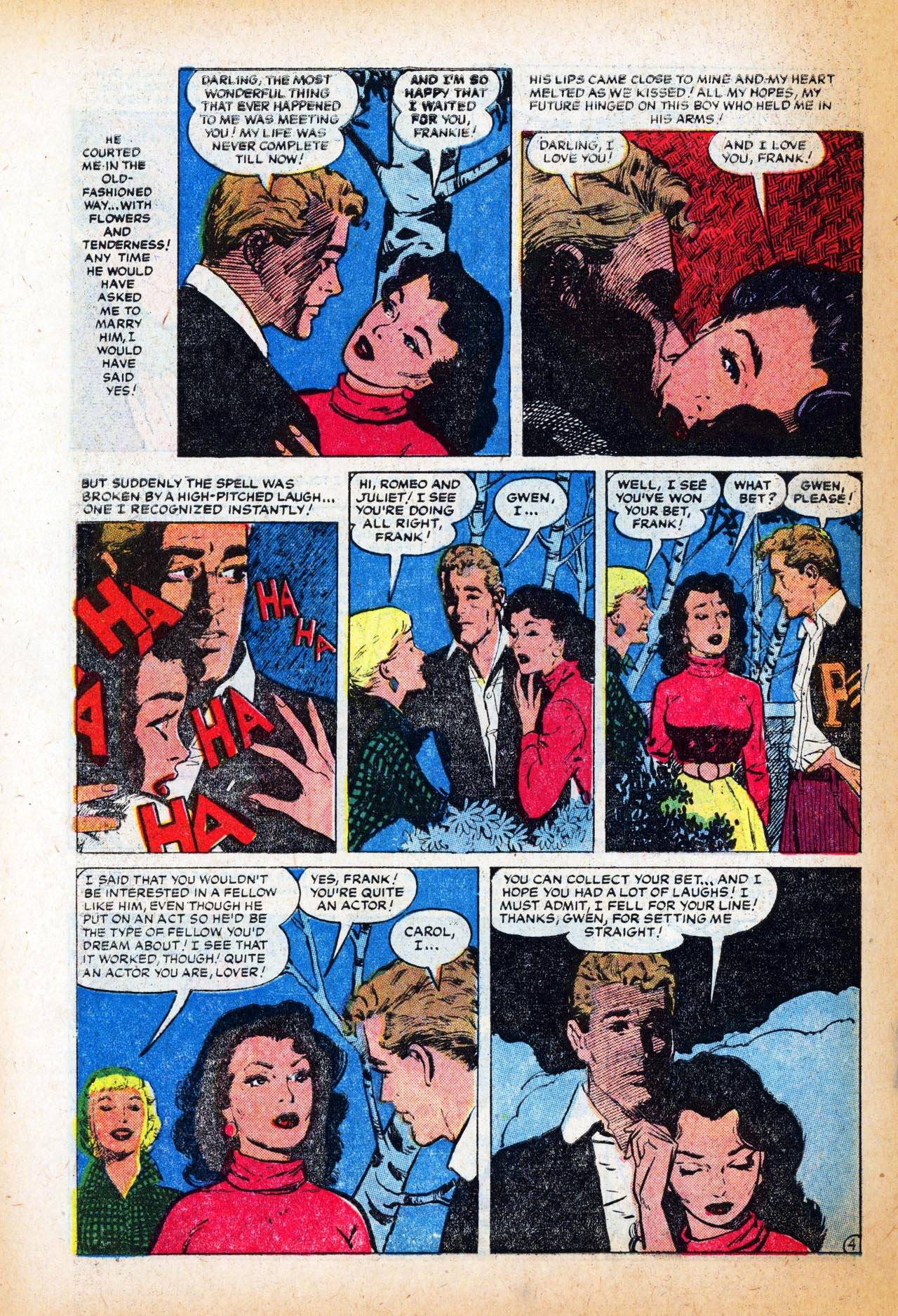 Read online Love Romances comic -  Issue #47 - 30