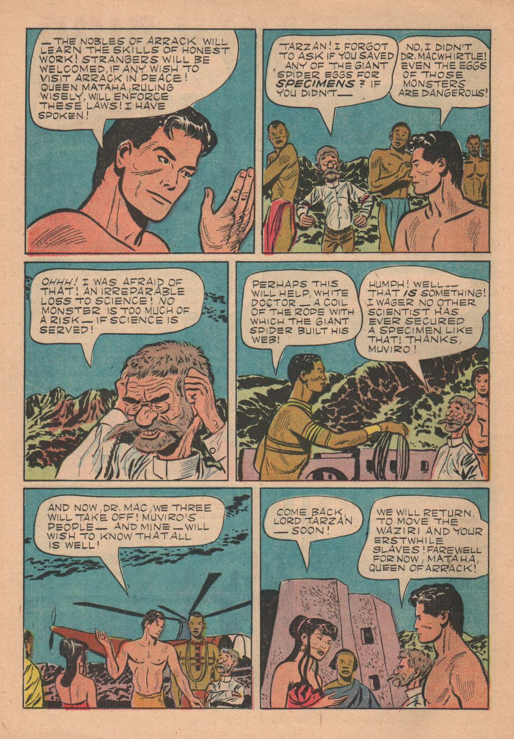 Read online Tarzan (1948) comic -  Issue #30 - 26