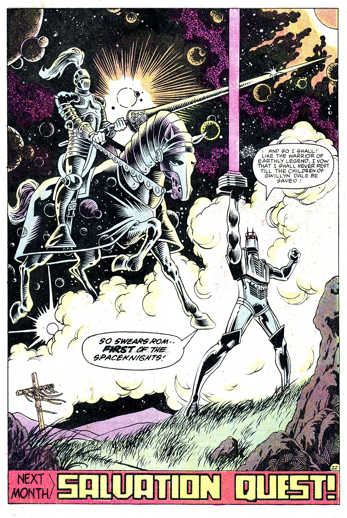 Read online ROM (1979) comic -  Issue #36 - 23