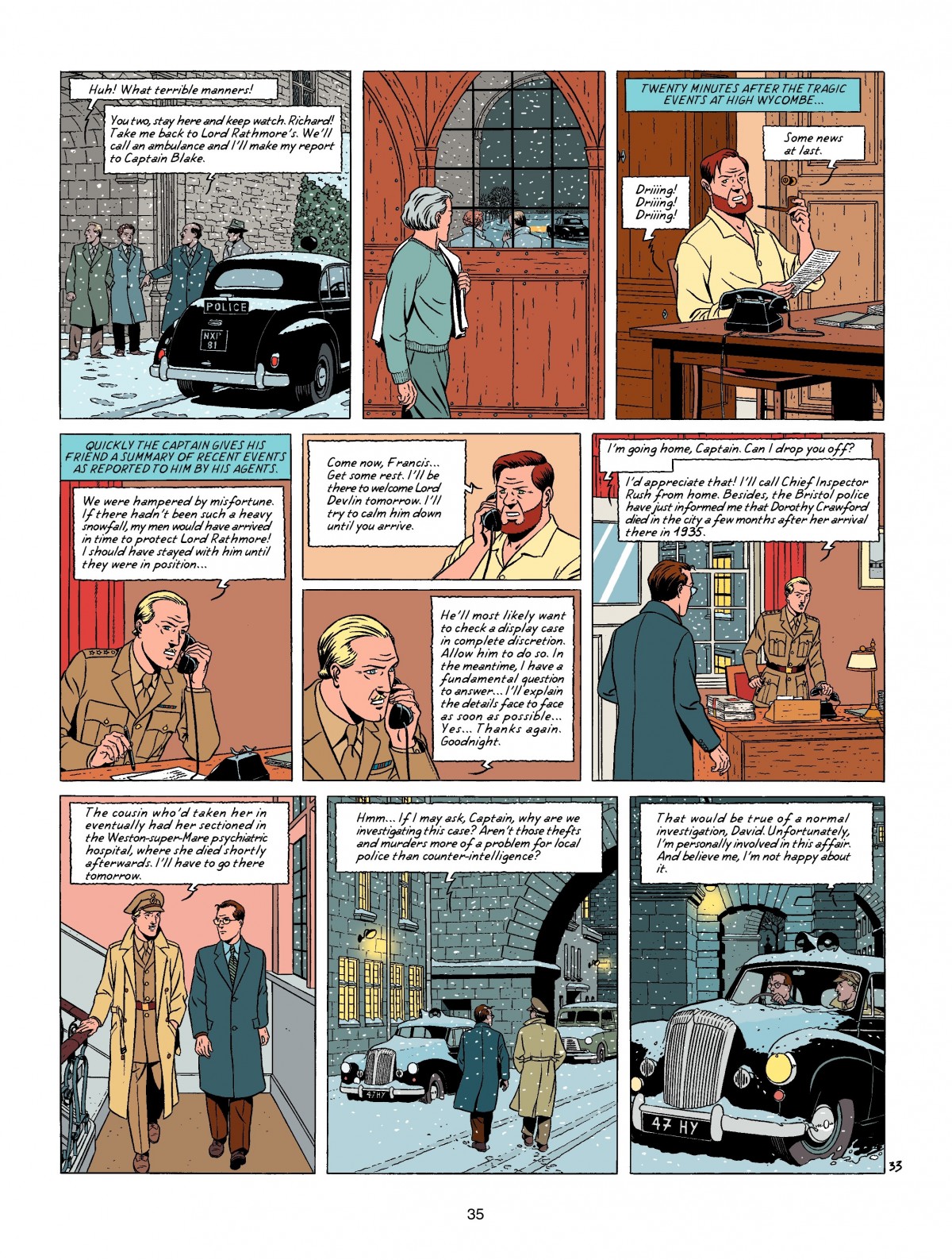 Read online Blake & Mortimer comic -  Issue #18 - 35