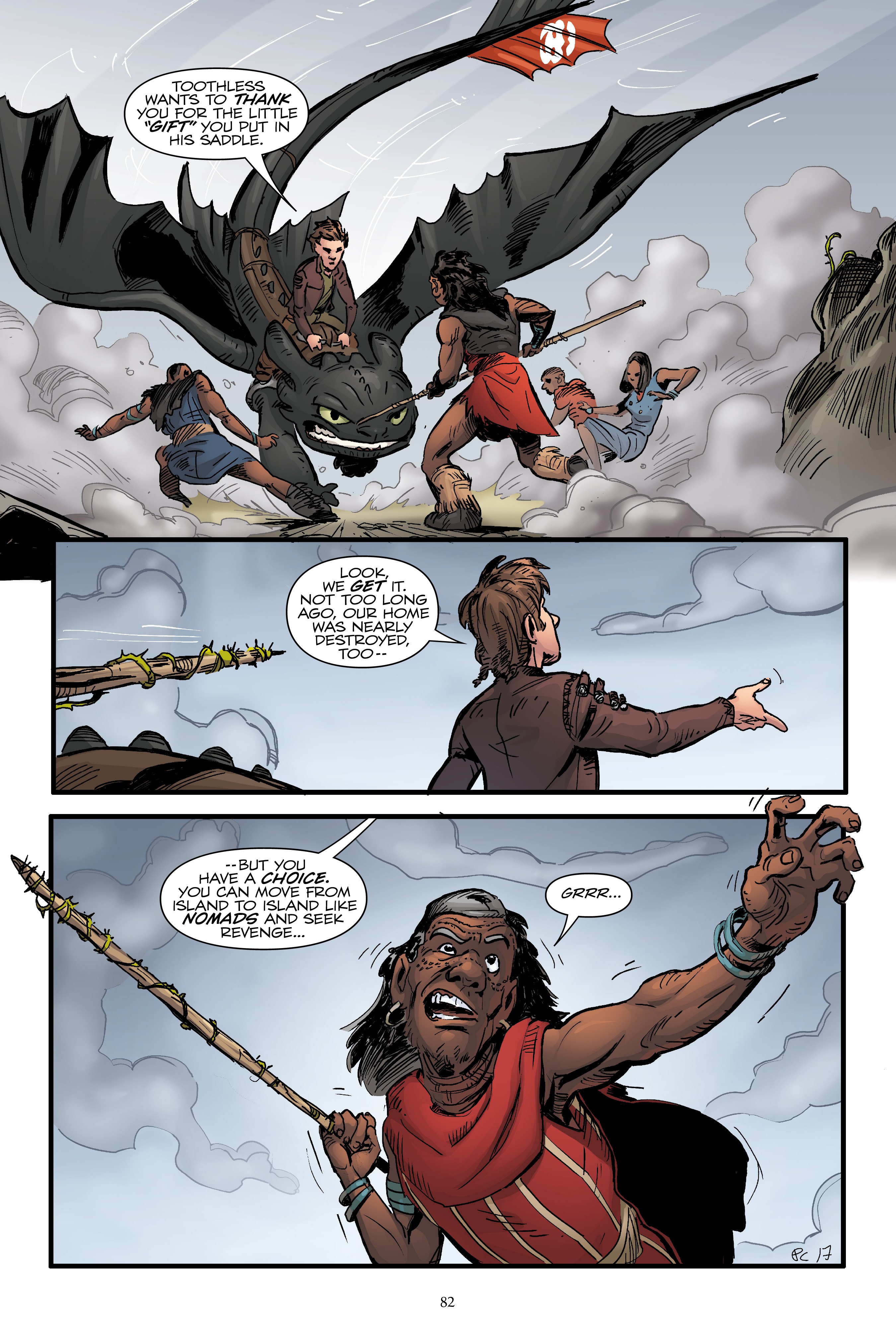 Read online How to Train Your Dragon: Dragonvine comic -  Issue # TPB - 81
