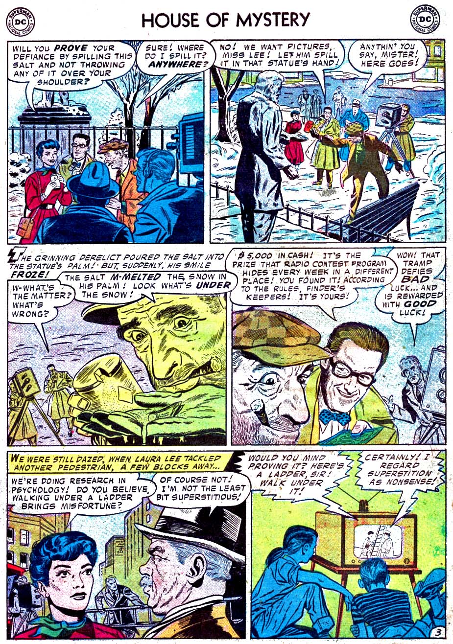 Read online House of Mystery (1951) comic -  Issue #61 - 5