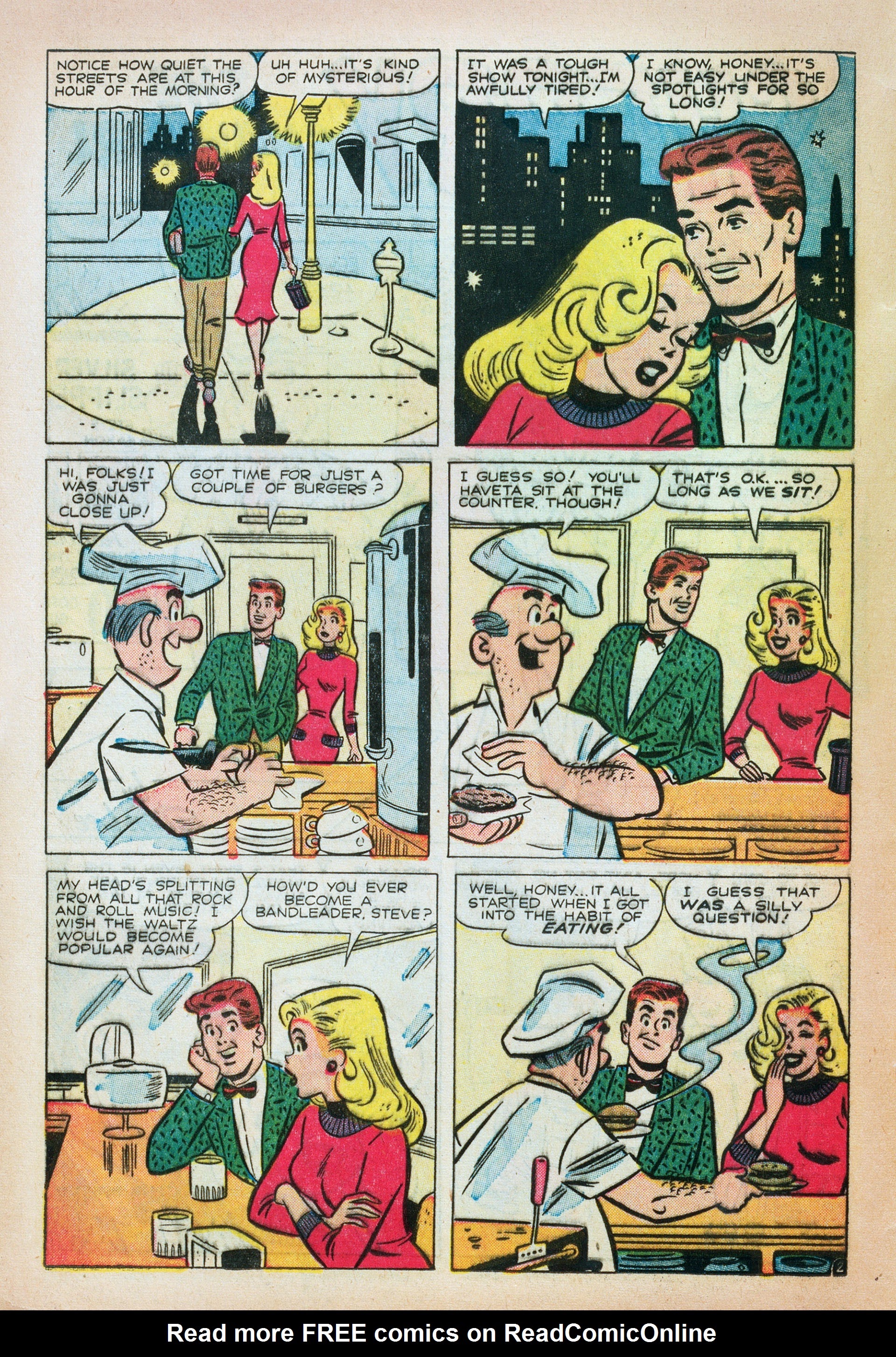 Read online Sherry the Showgirl (1956) comic -  Issue #1 - 12