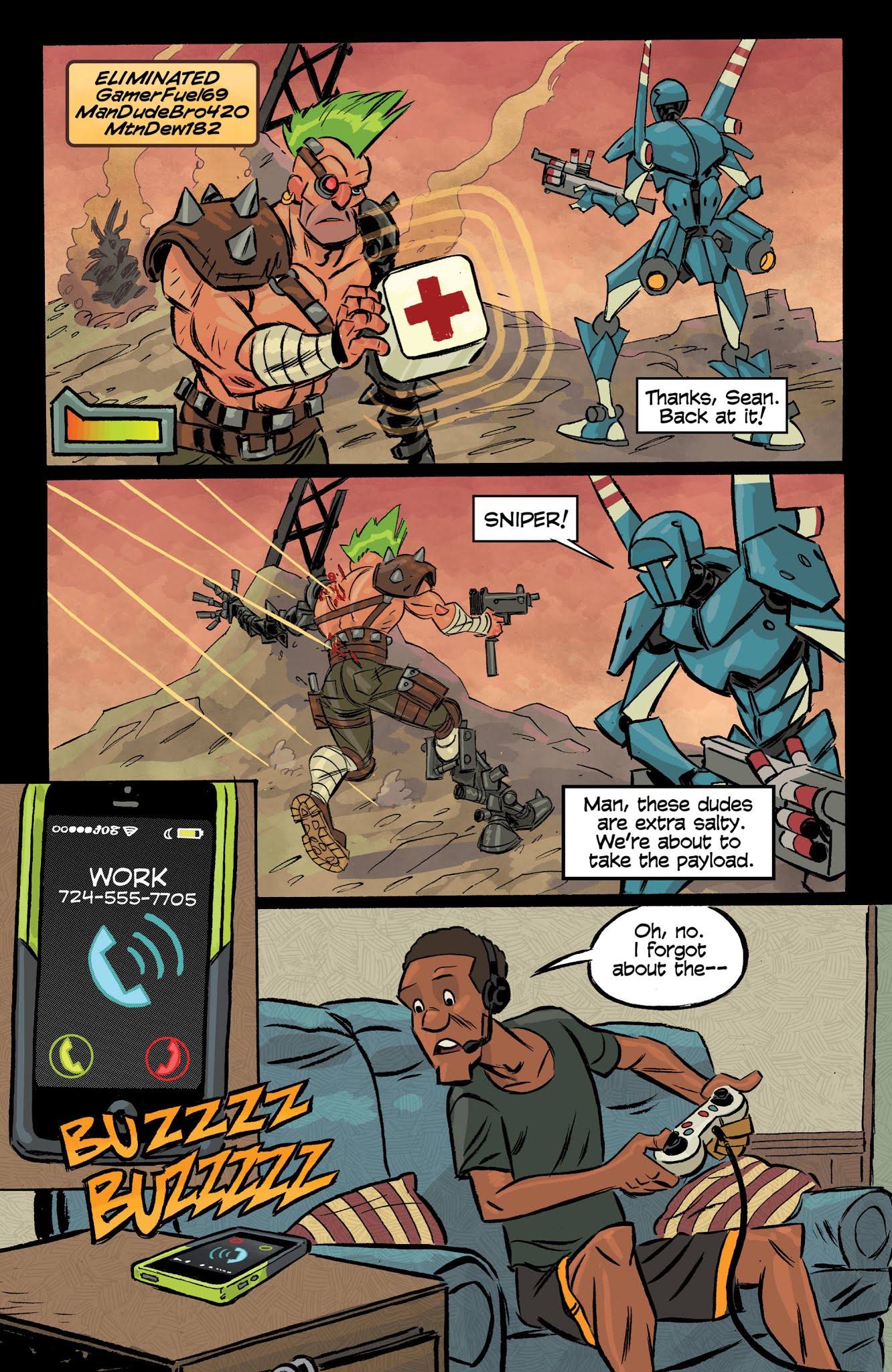 Read online Cellies comic -  Issue #1 - 4