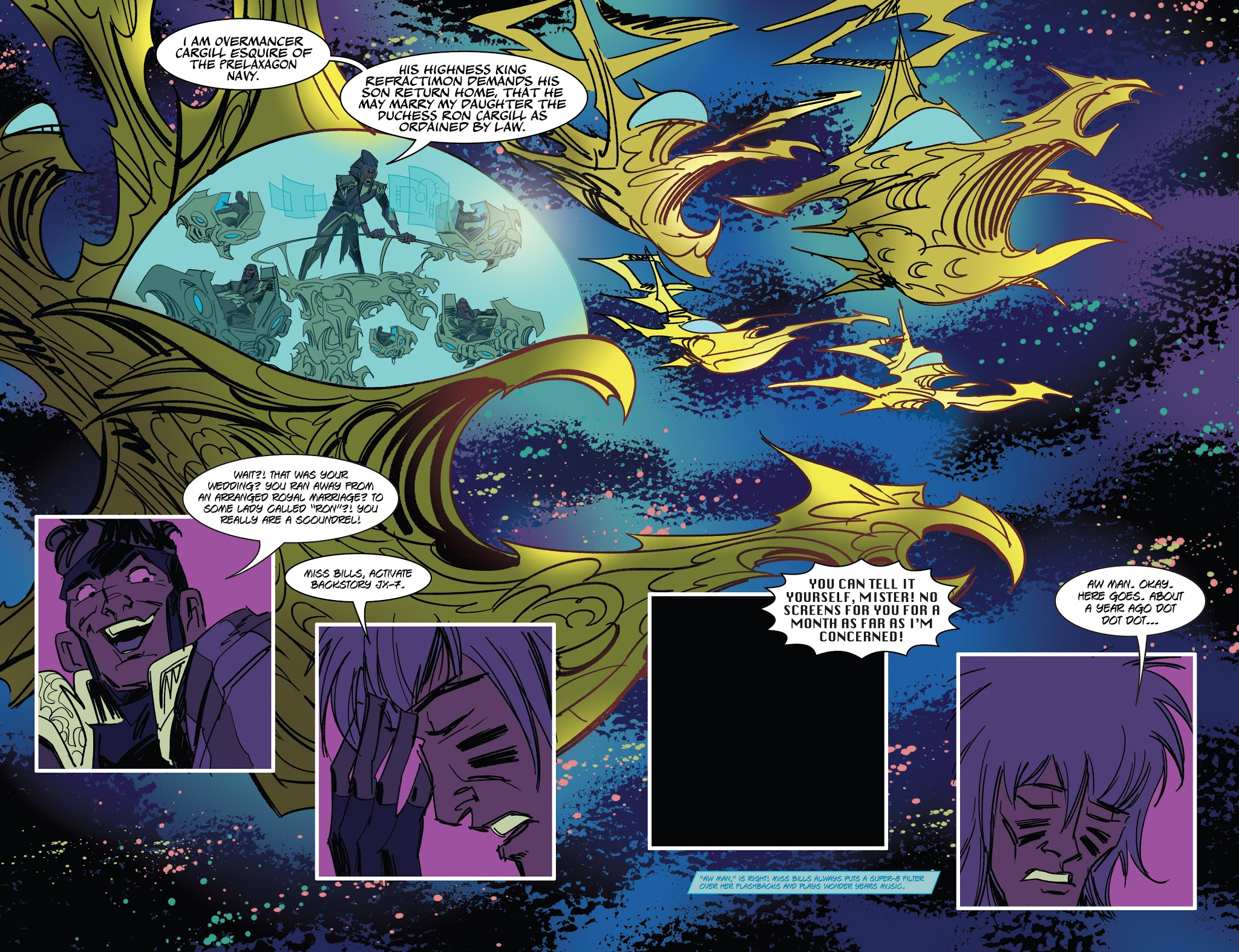 Read online Cosmic Scoundrels comic -  Issue #4 - 10