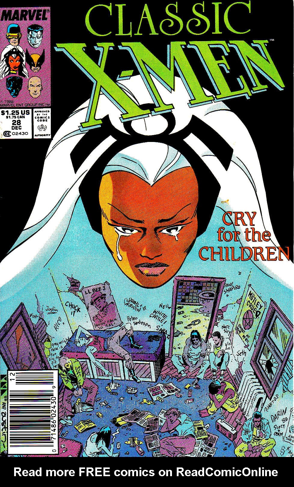 Read online Classic X-Men comic -  Issue #28 - 1