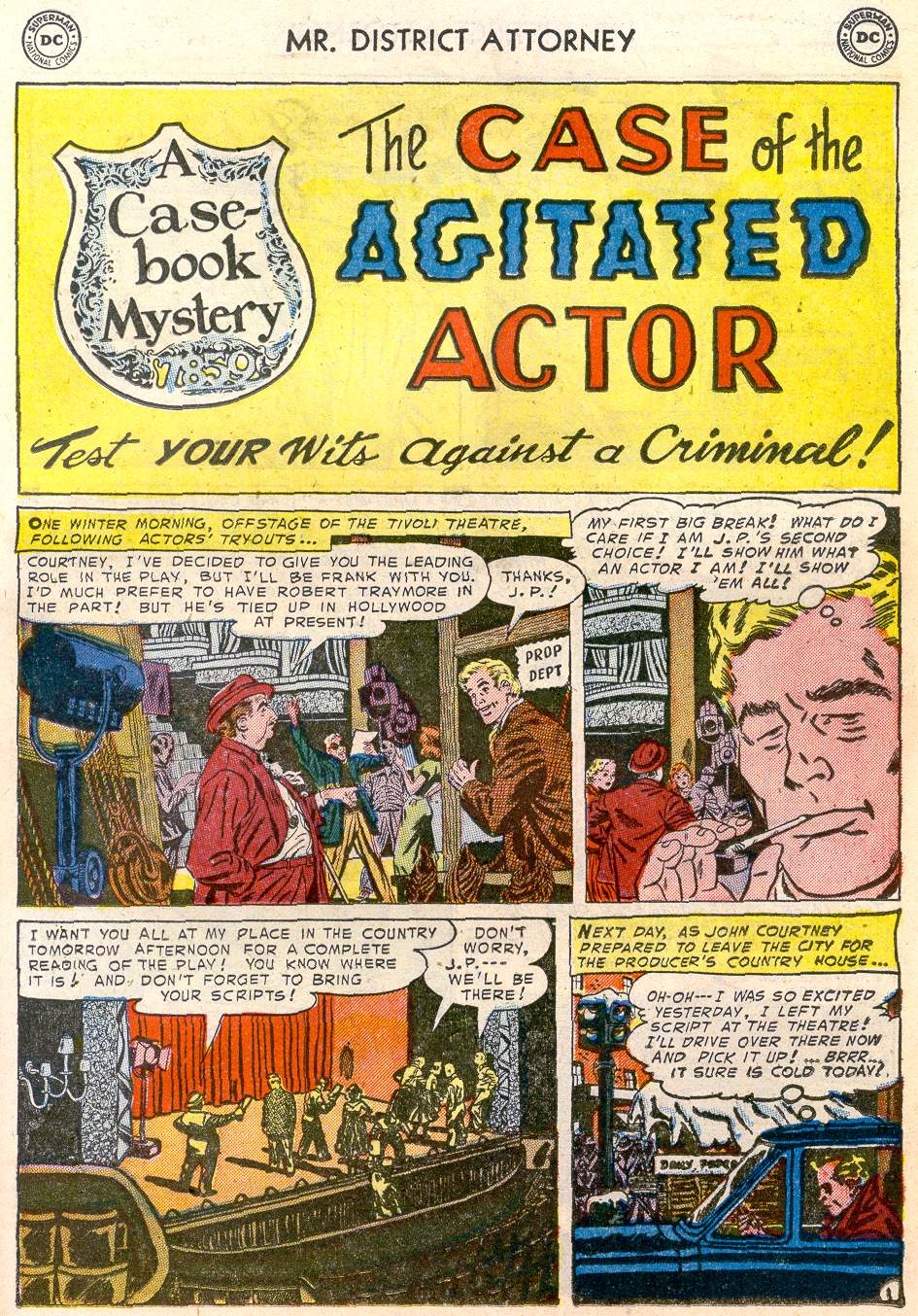 Read online Mr. District Attorney comic -  Issue #37 - 19