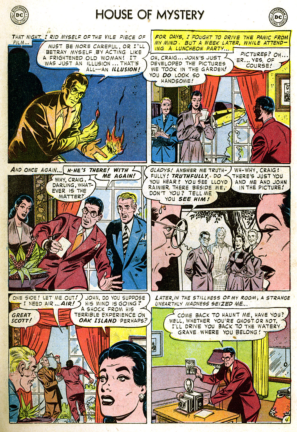 Read online House of Mystery (1951) comic -  Issue #8 - 14