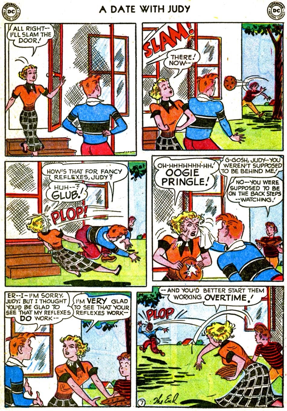 Read online A Date with Judy comic -  Issue #25 - 19