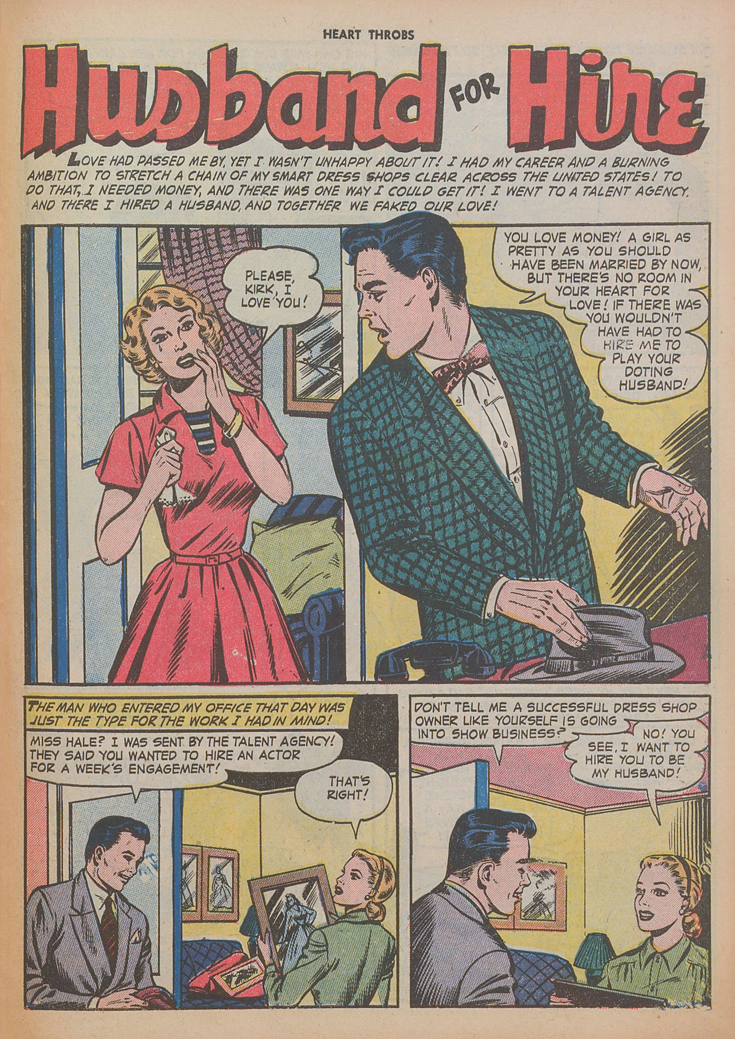 Read online Heart Throbs comic -  Issue #21 - 27