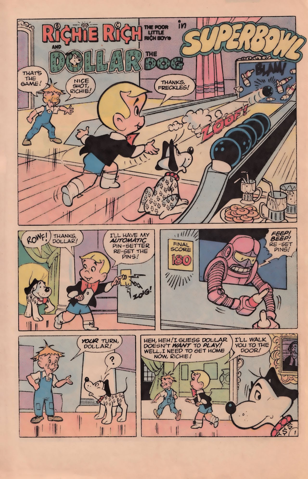 Read online Richie Rich & Dollar the Dog comic -  Issue #23 - 21