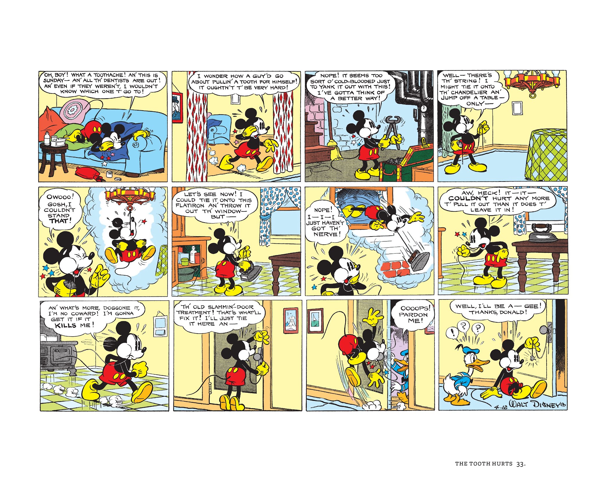 Read online Walt Disney's Mickey Mouse Color Sundays comic -  Issue # TPB 2 (Part 1) - 33