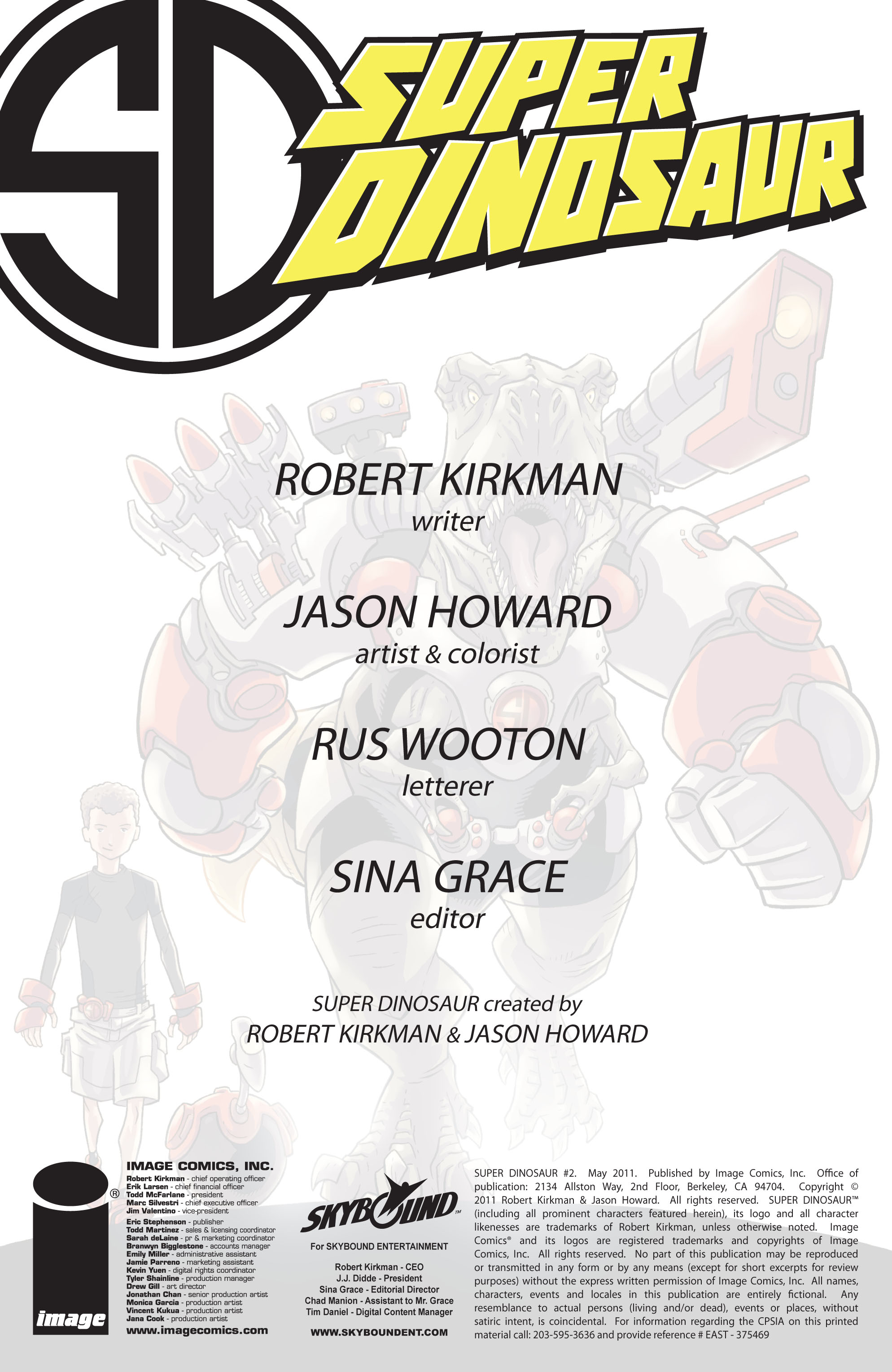 Read online Super Dinosaur (2011) comic -  Issue #2 - 2