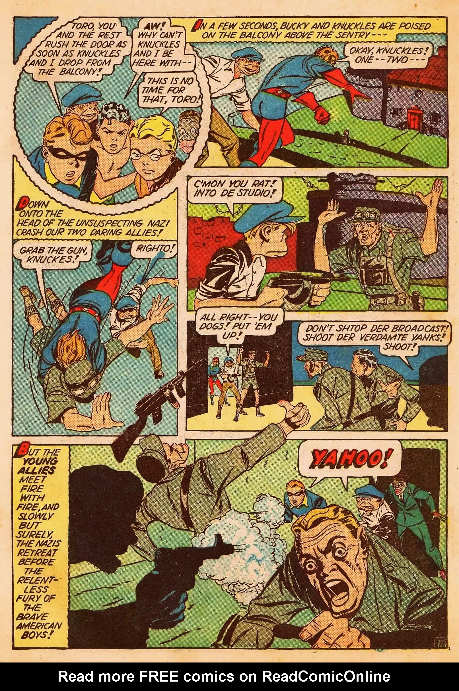 Read online Young Allies Comics comic -  Issue #8 - 18