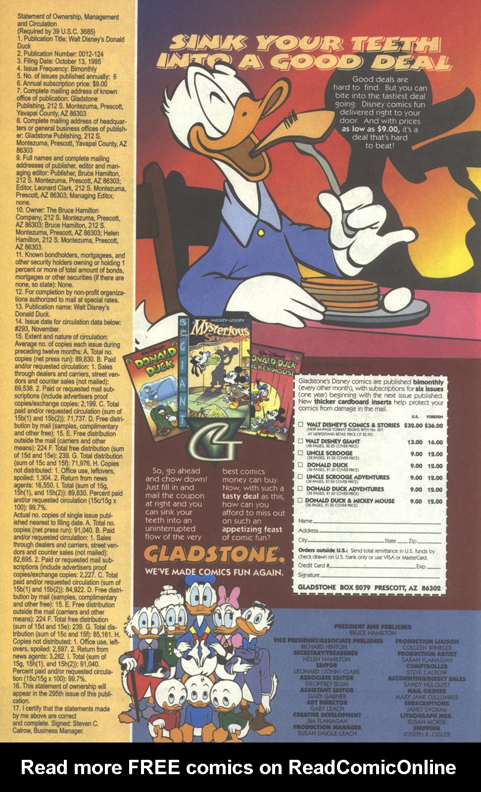 Read online Walt Disney's Donald Duck (1986) comic -  Issue #295 - 14