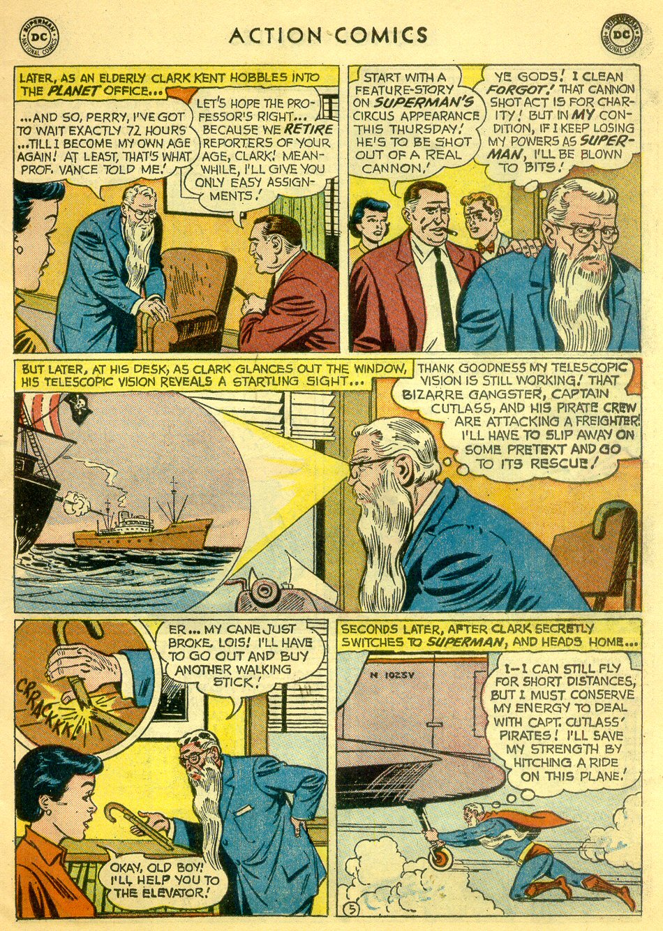 Read online Action Comics (1938) comic -  Issue #251 - 7