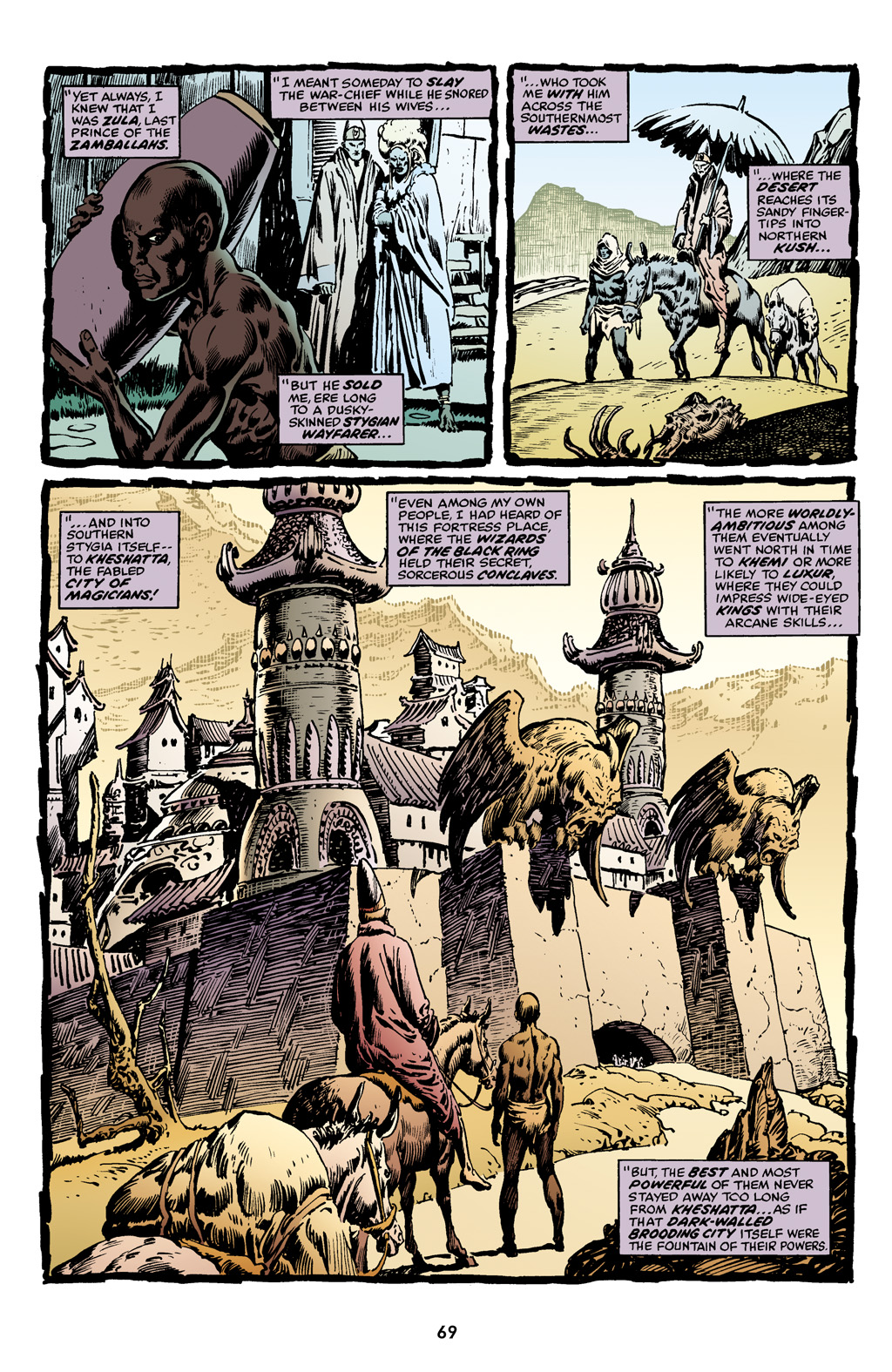 Read online The Chronicles of Conan comic -  Issue # TPB 11 (Part 1) - 70