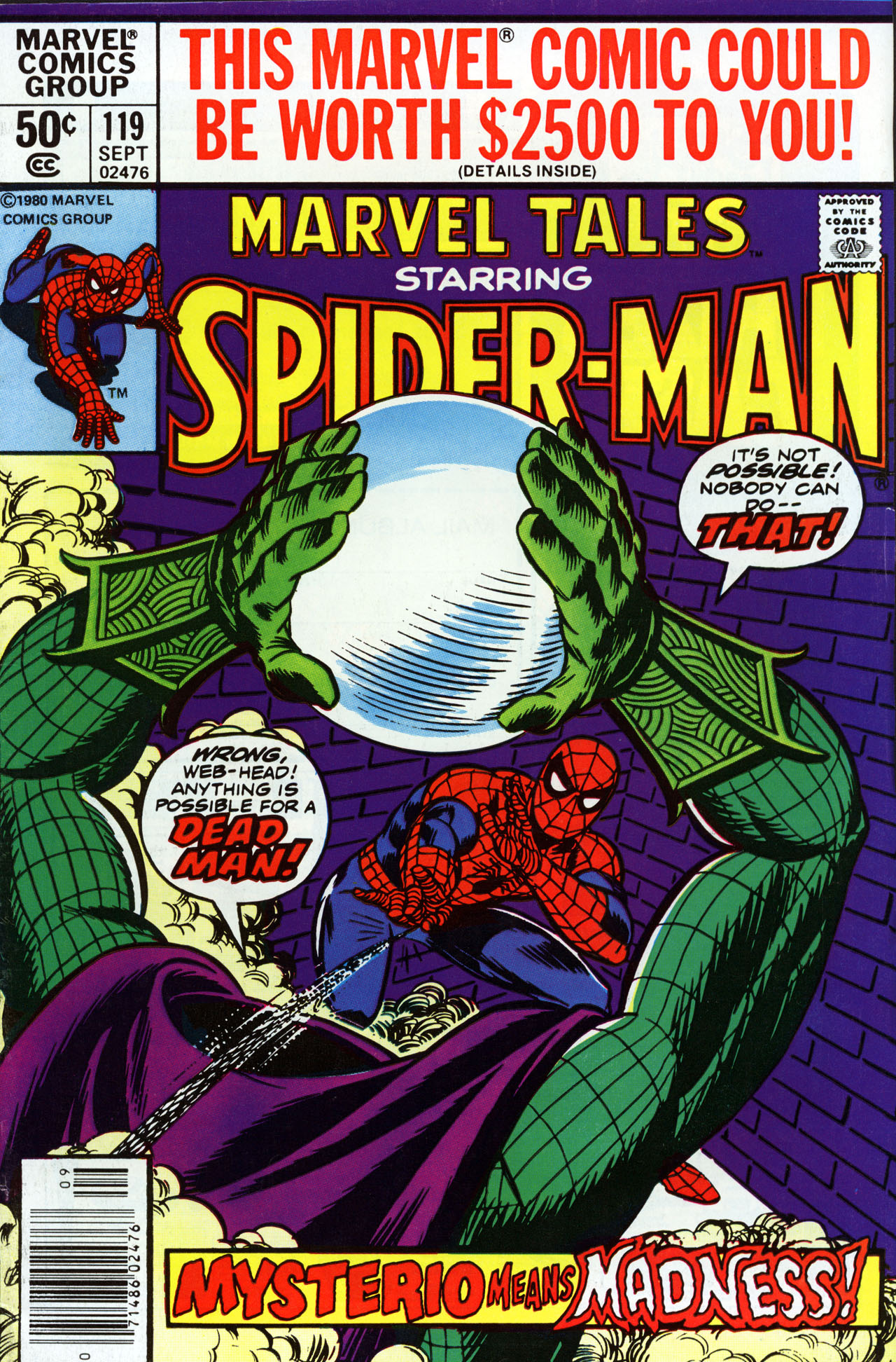 Read online Marvel Tales (1964) comic -  Issue #119 - 1