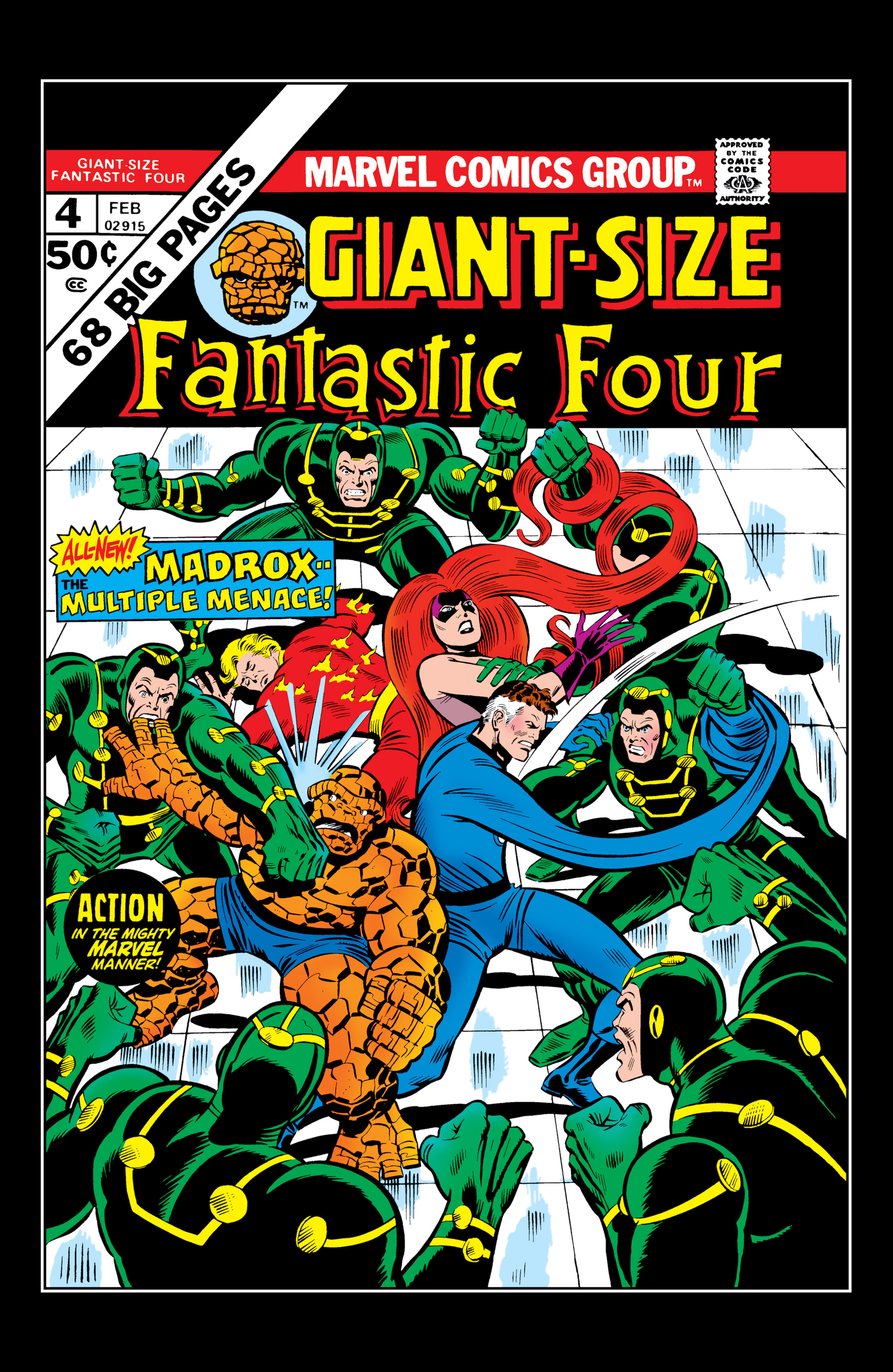 Read online Marvel Masterworks: The Fantastic Four comic -  Issue # TPB 15 (Part 1) - 100
