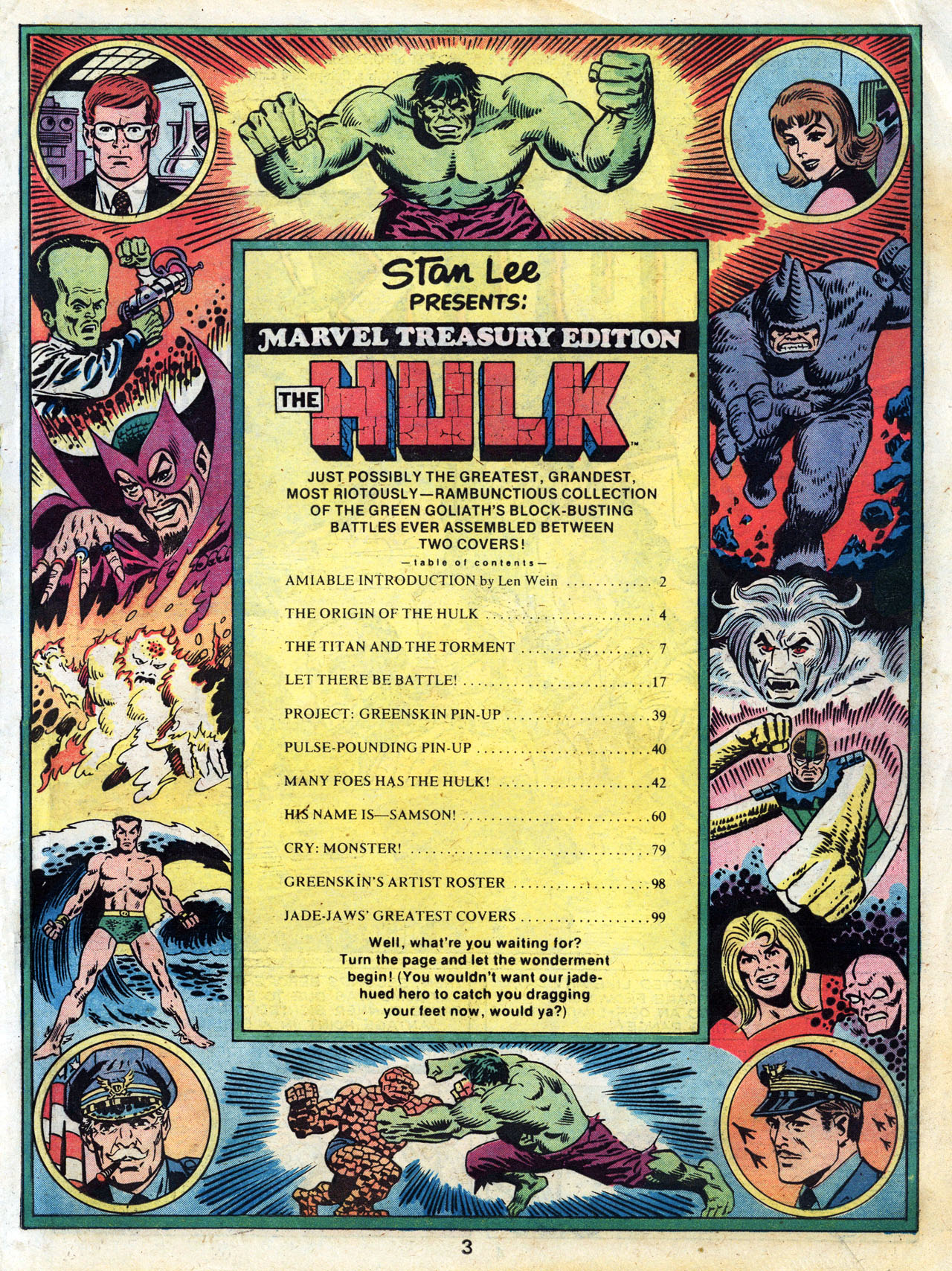 Read online Marvel Treasury Edition comic -  Issue #5 - 2