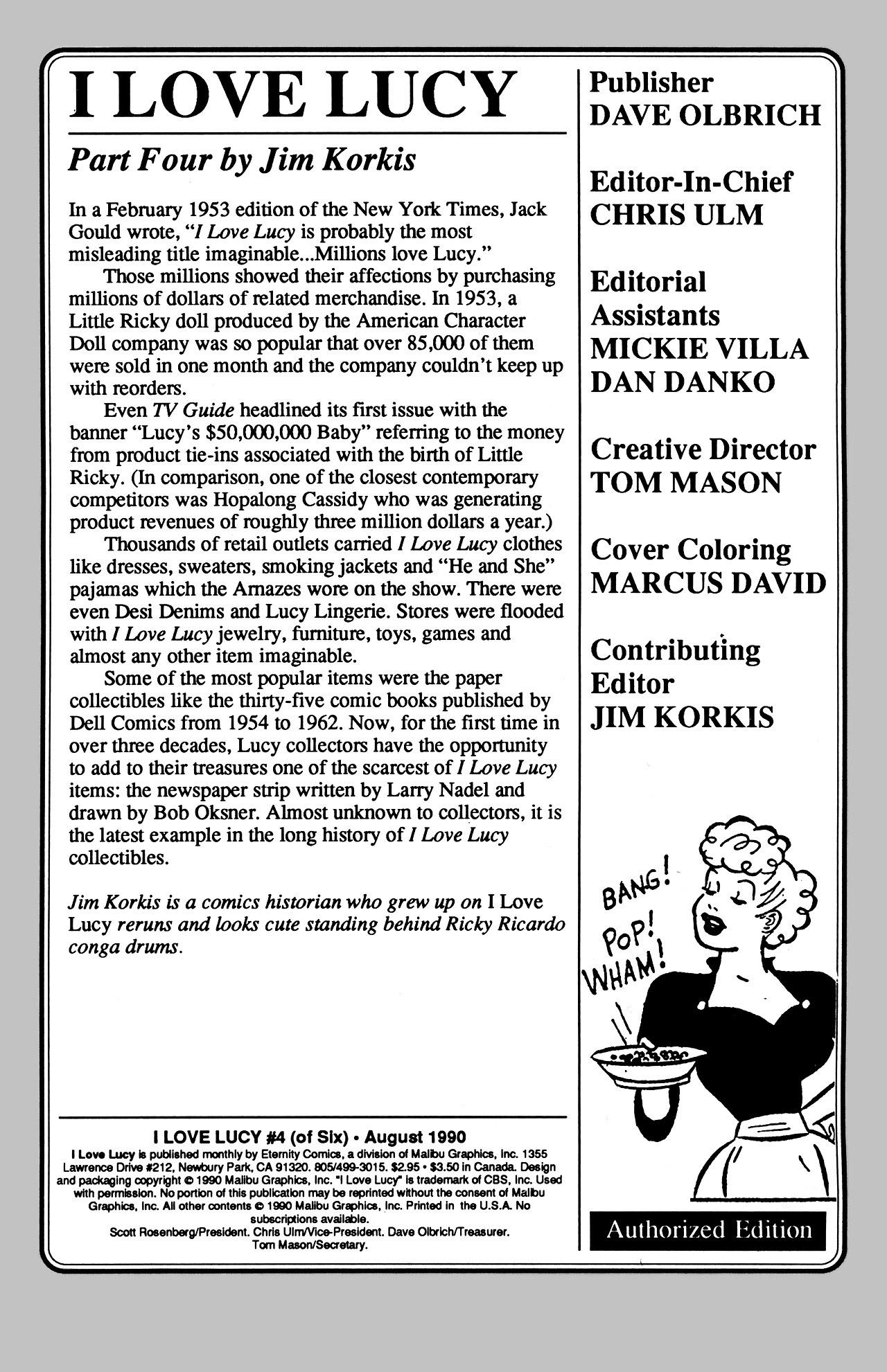 Read online I Love Lucy comic -  Issue #4 - 2