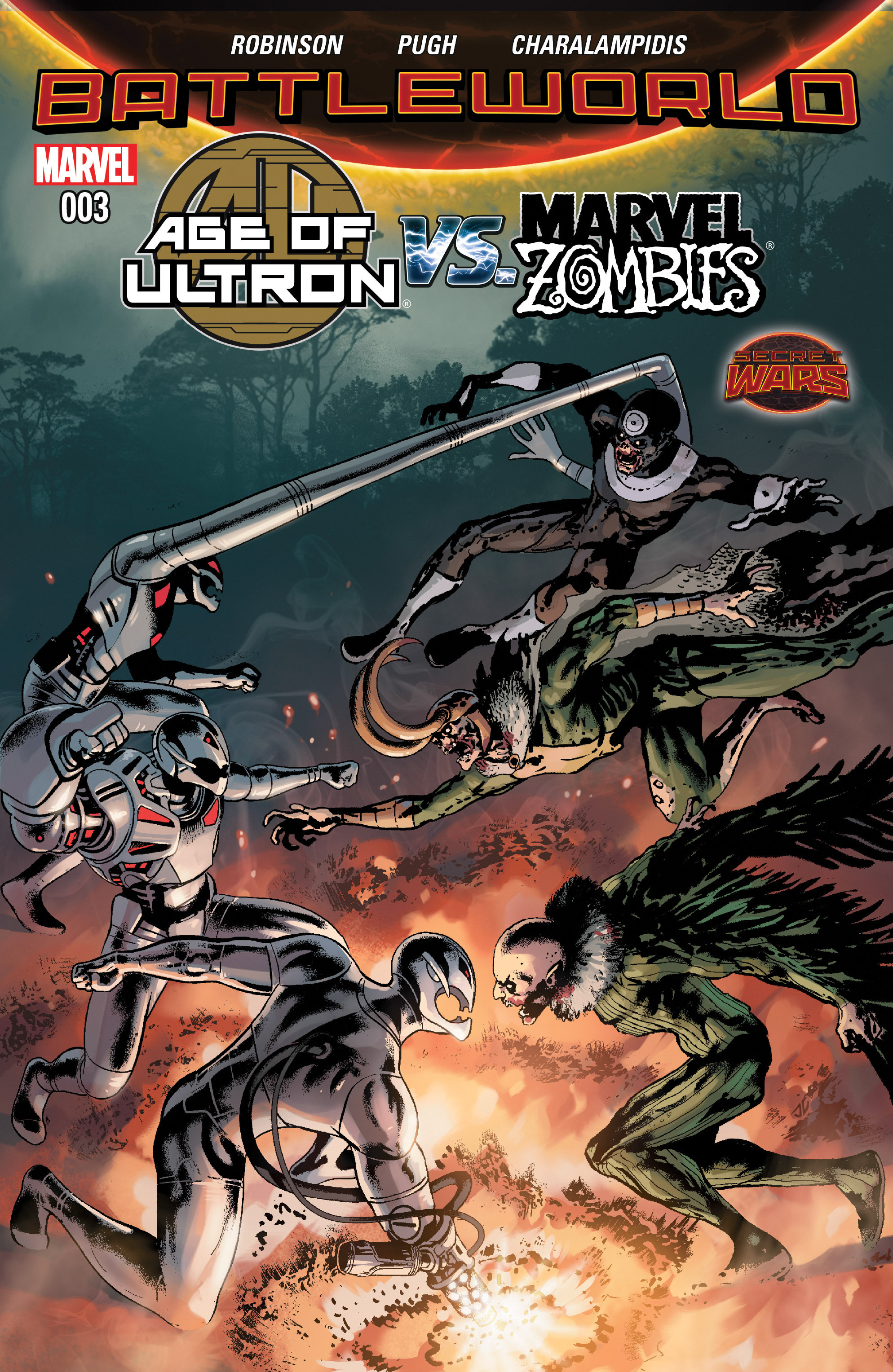 Read online Age of Ultron Vs. Marvel Zombies comic -  Issue #3 - 1