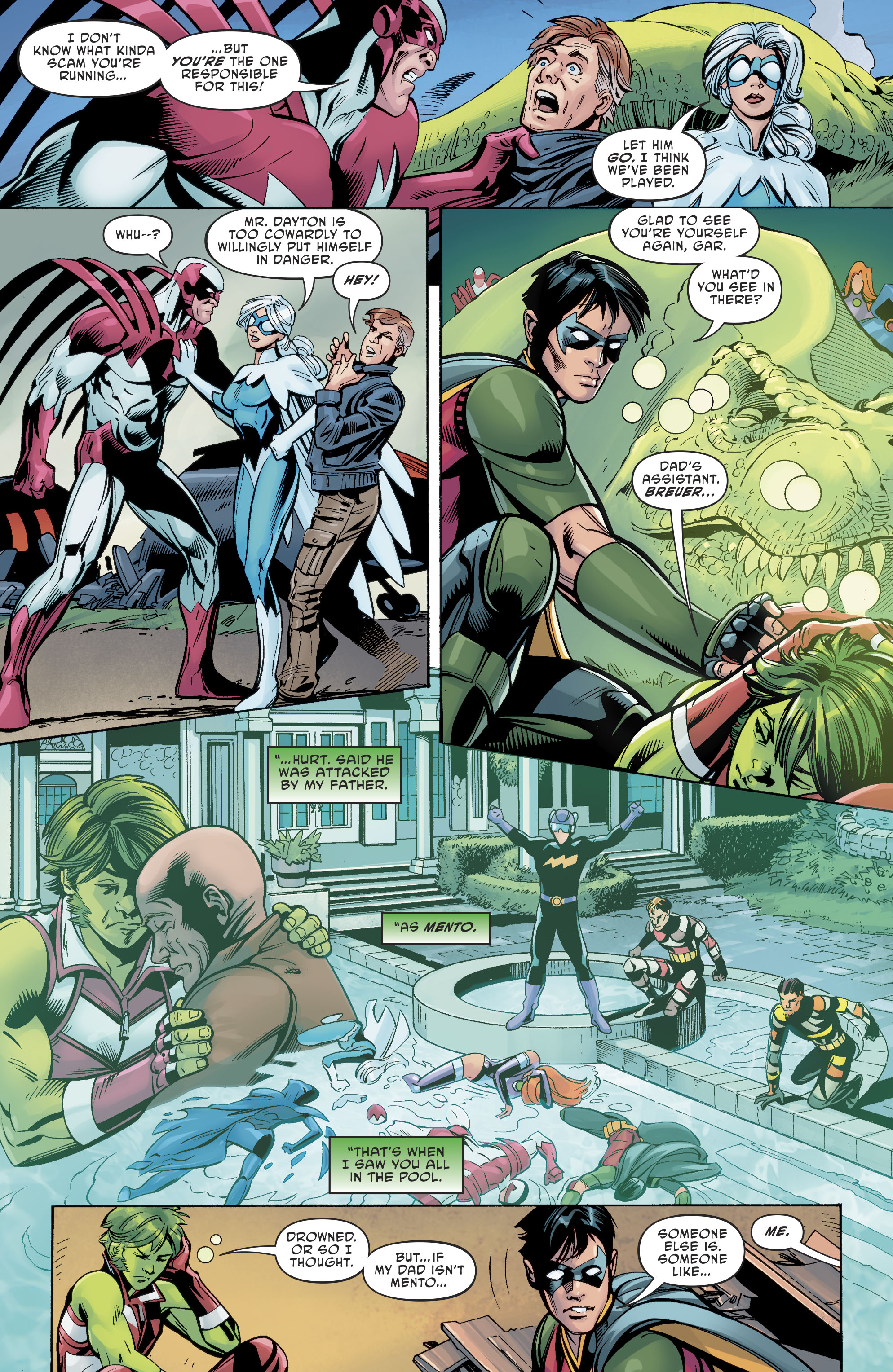 Read online Titans: Burning Rage comic -  Issue #6 - 11