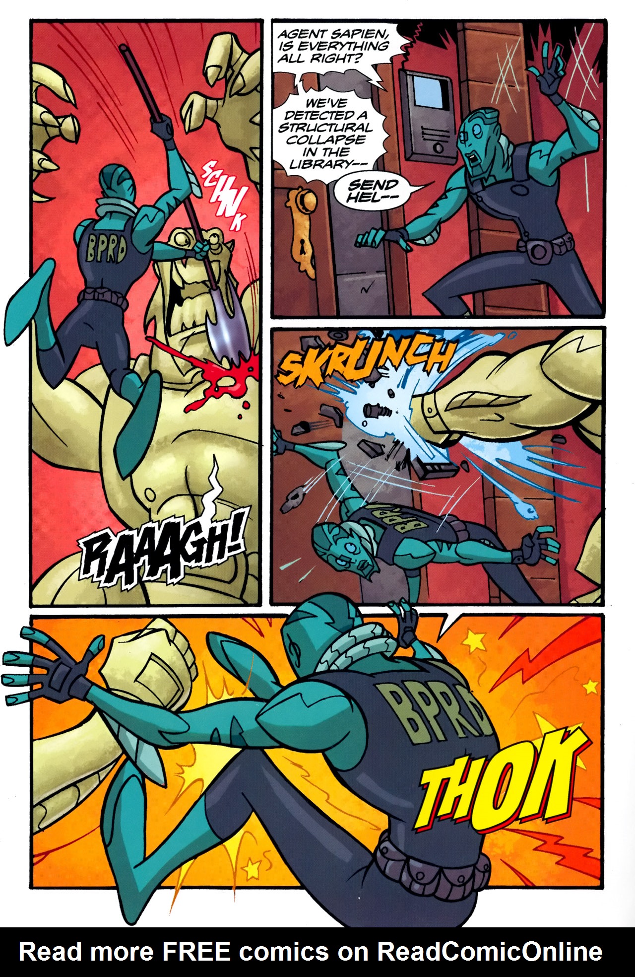Read online Hellboy Animated: The Menagerie comic -  Issue # TPB - 73