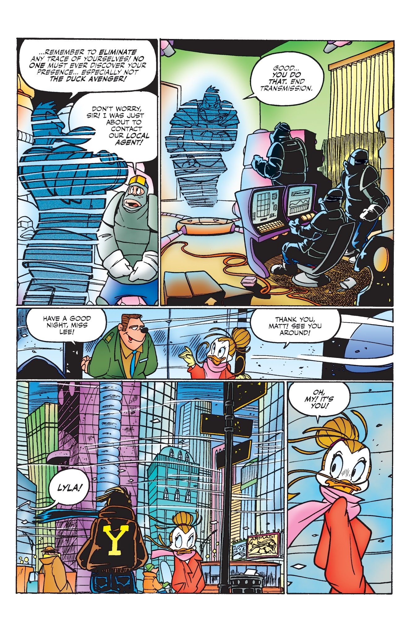Read online Duck Avenger comic -  Issue #5 - 19