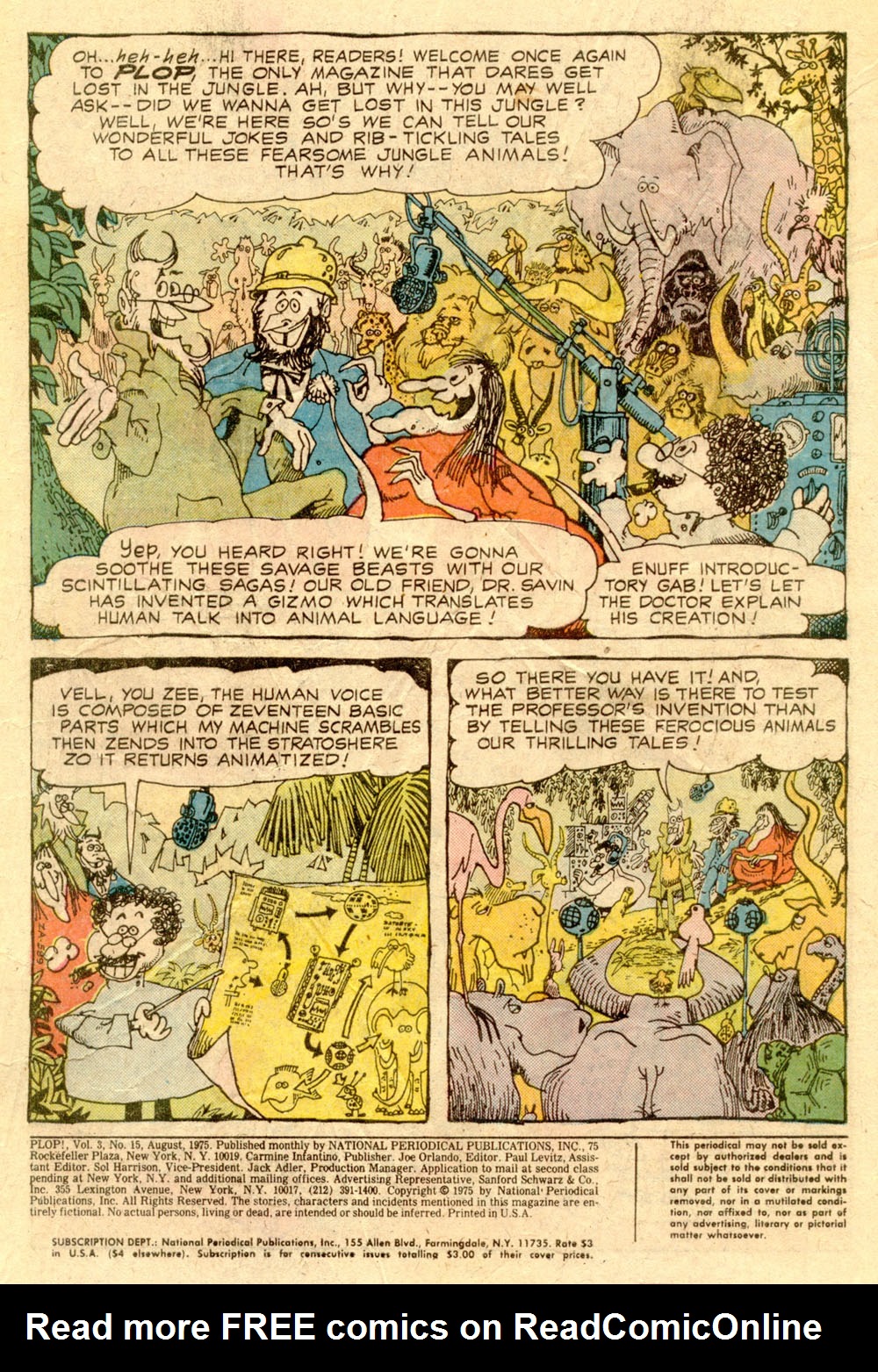 Read online Plop! comic -  Issue #15 - 3