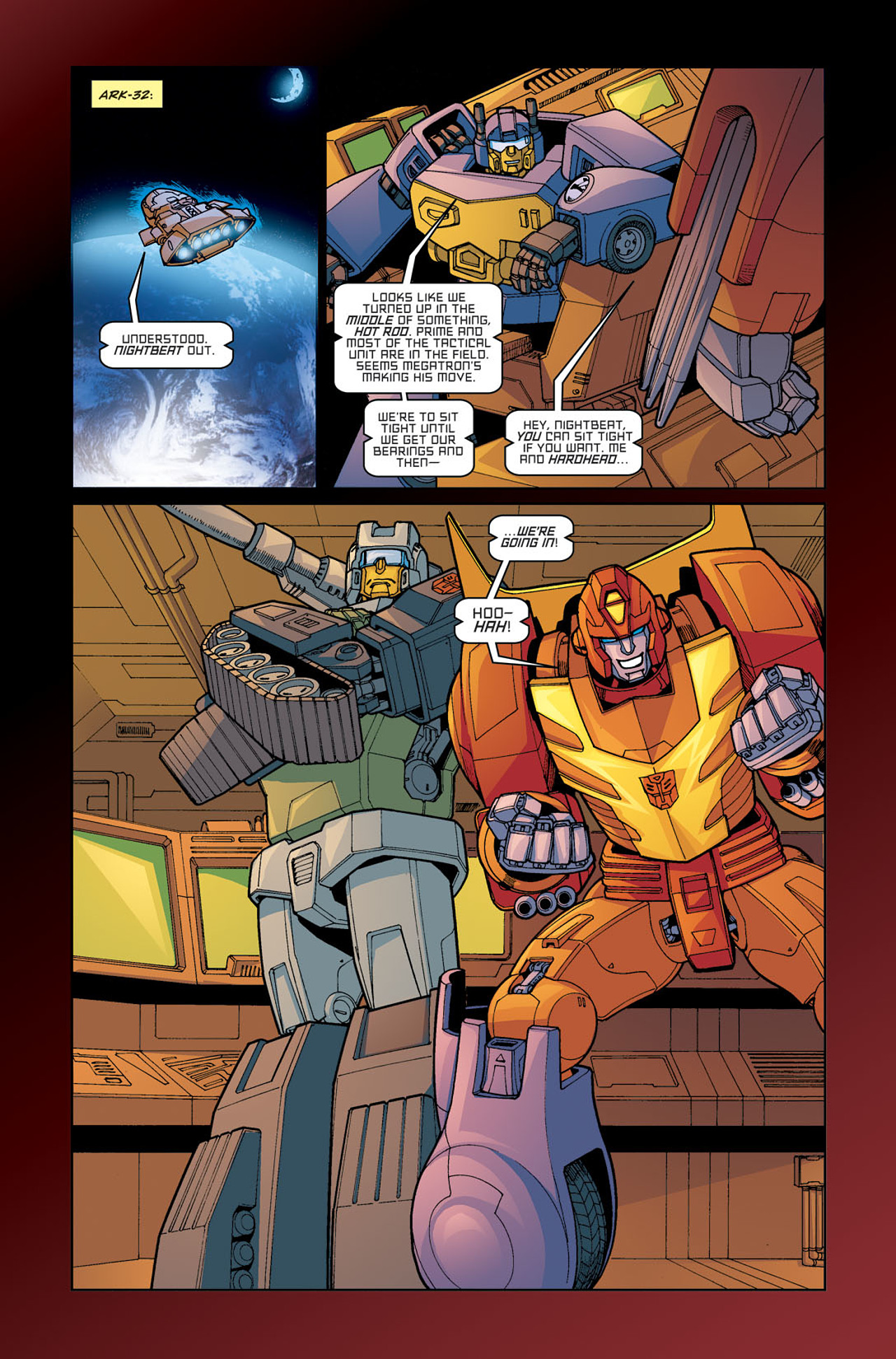 Read online The Transformers: Escalation comic -  Issue #3 - 25