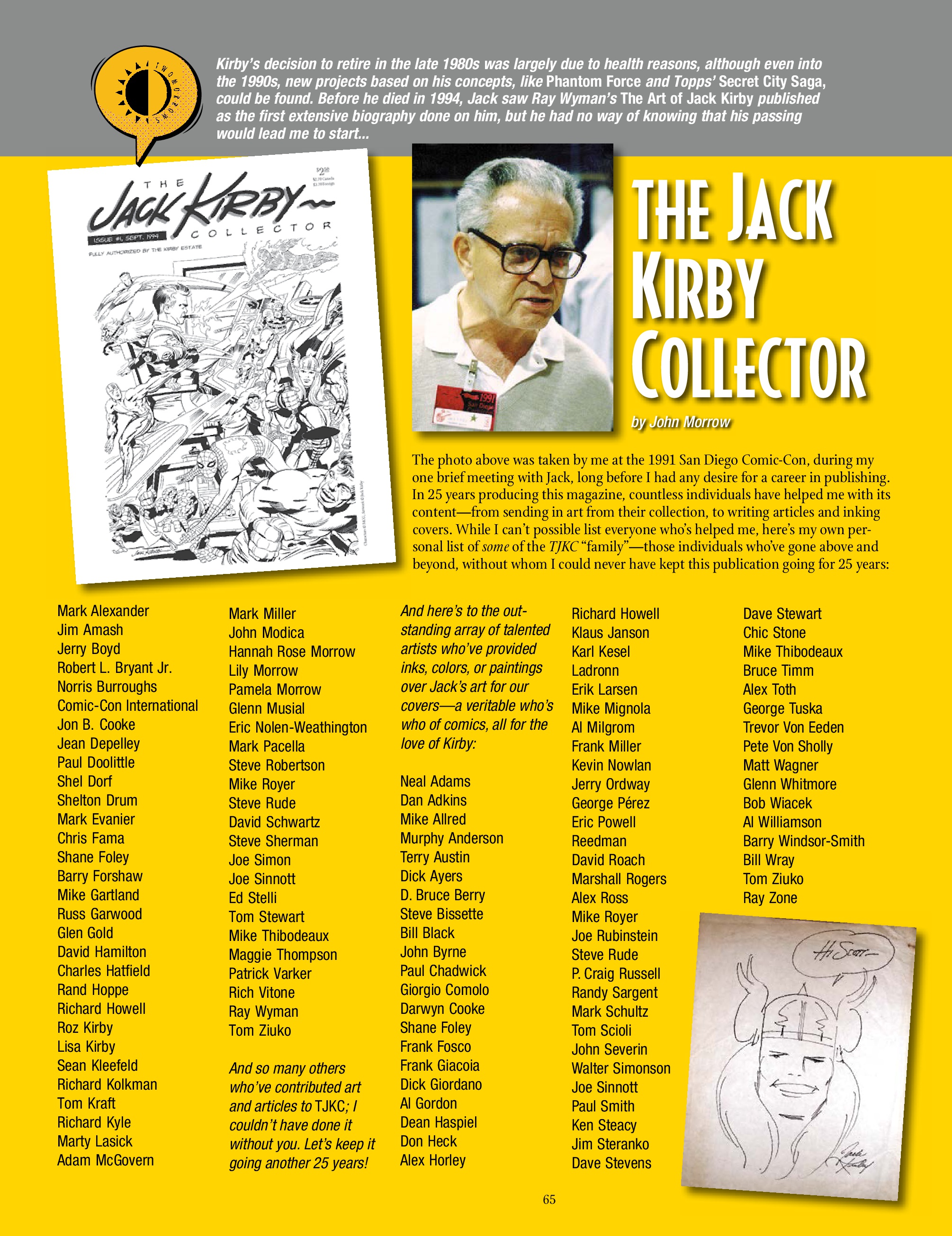 Read online The Jack Kirby Collector comic -  Issue #78 - 67