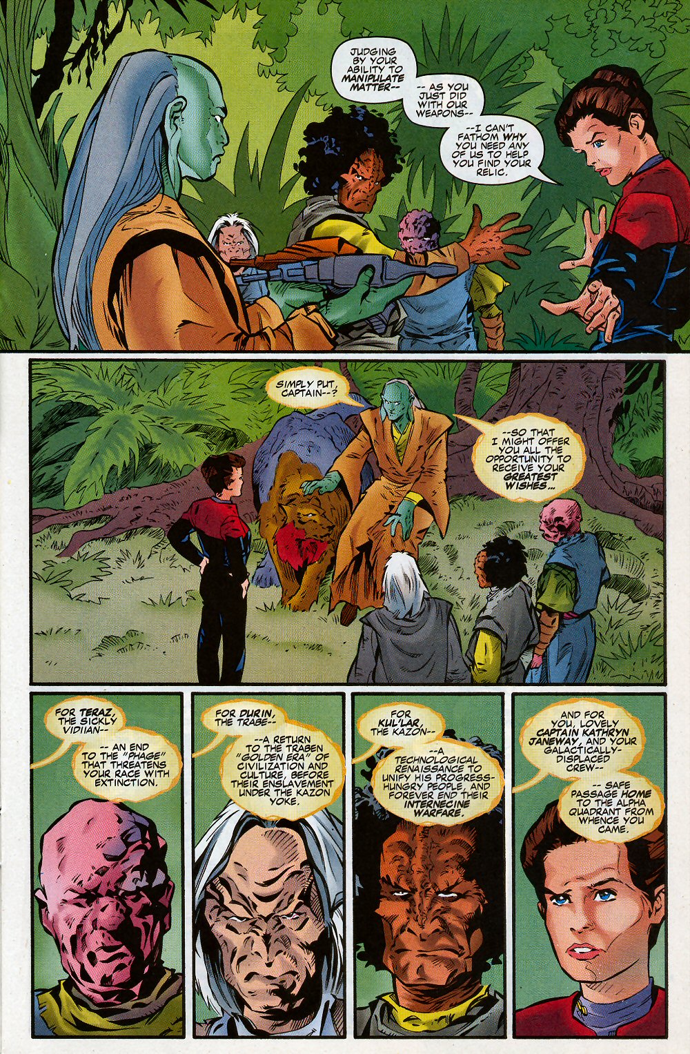 Read online Star Trek: Voyager comic -  Issue #7 - 12