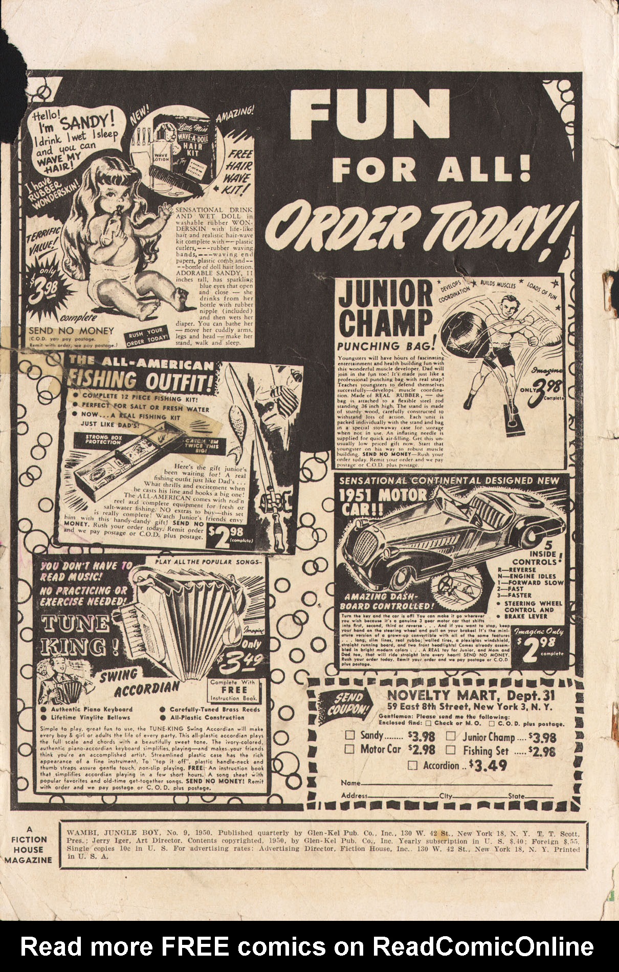 Read online Wambi Jungle Boy comic -  Issue #9 - 2