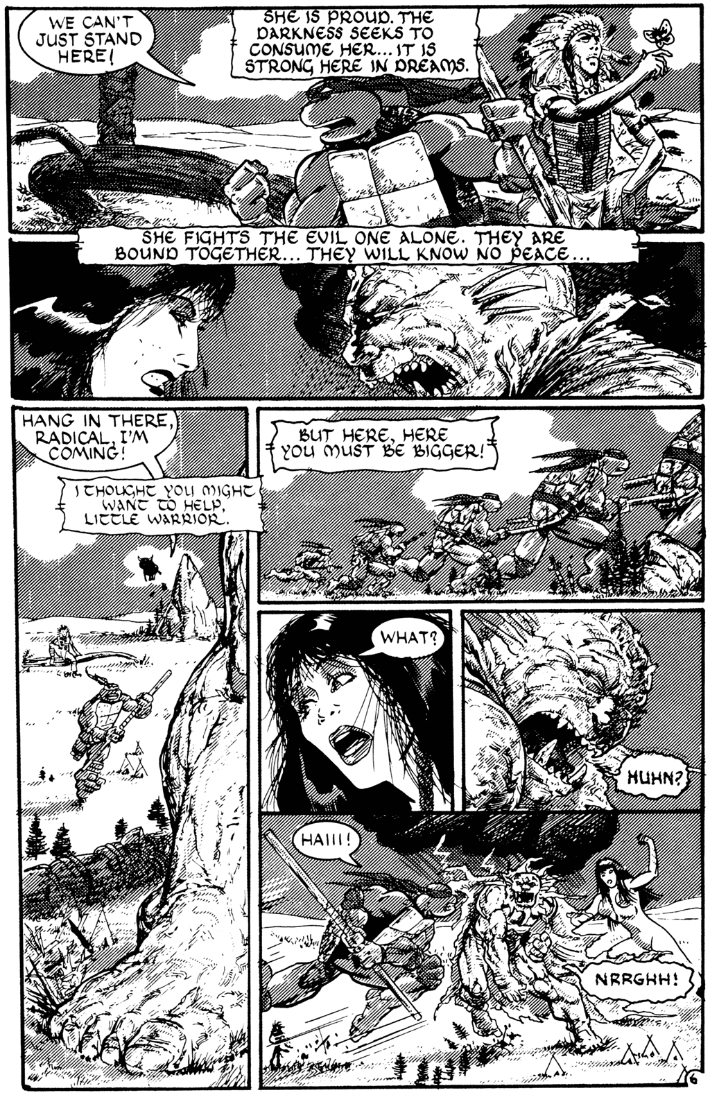 Read online Teenage Mutant Ninja Turtles (1984) comic -  Issue #27 - 6