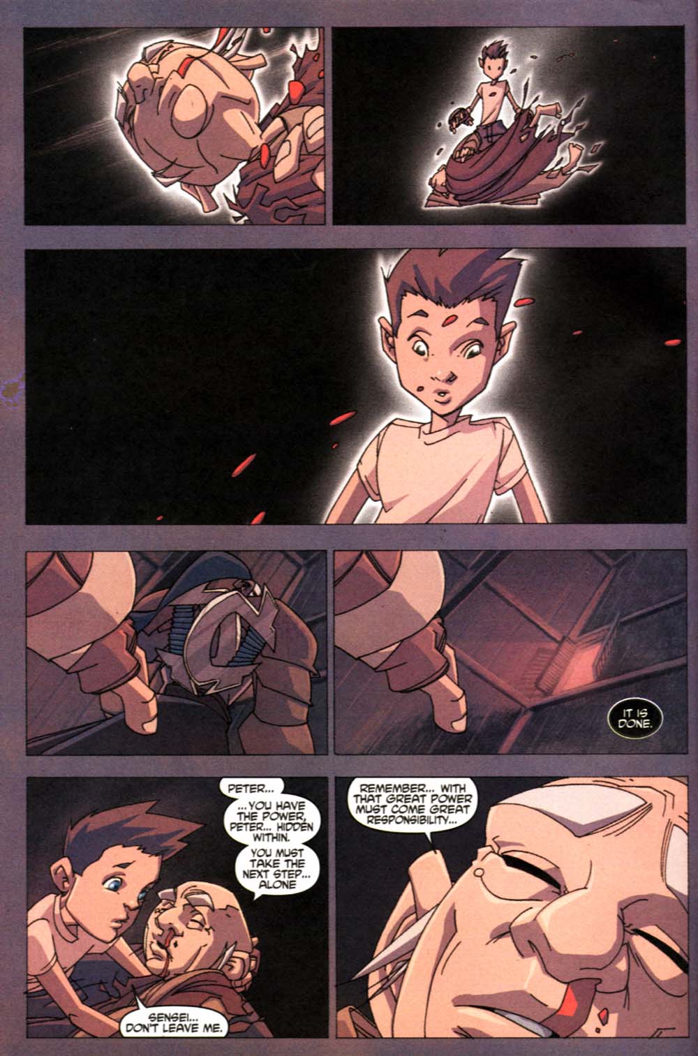 Read online Marvel Mangaverse: Spider-Man comic -  Issue # Full - 7