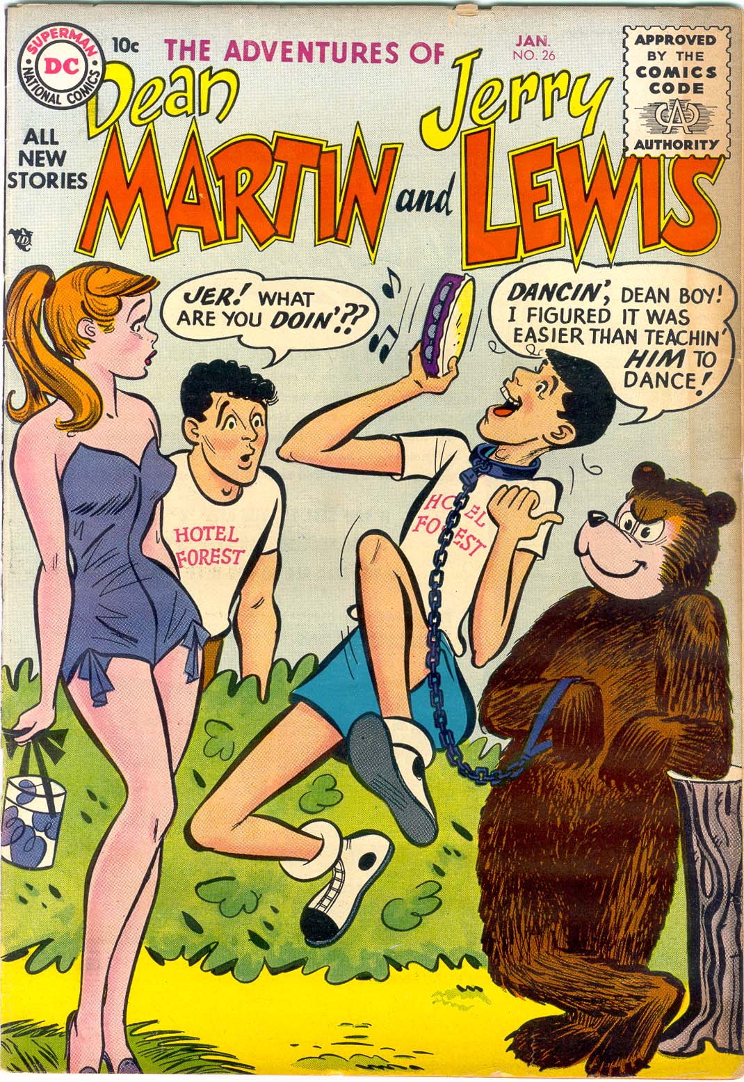 Read online The Adventures of Dean Martin and Jerry Lewis comic -  Issue #26 - 1