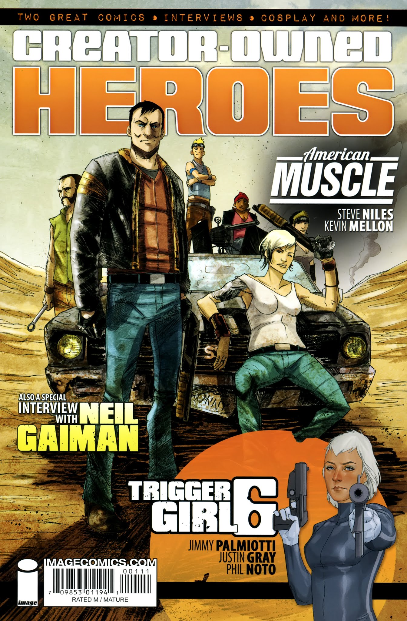 Read online Creator-Owned Heroes comic -  Issue #1 - 2