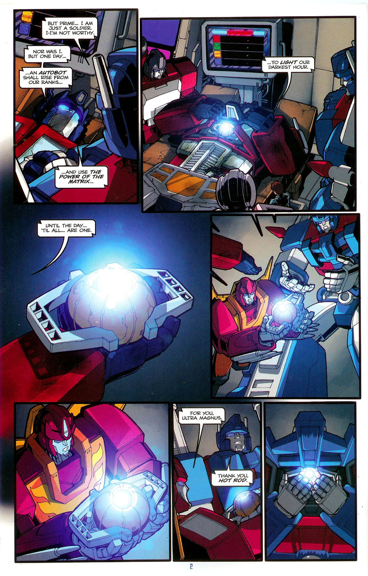 Read online The Transformers The Animated Movie comic Issue 2