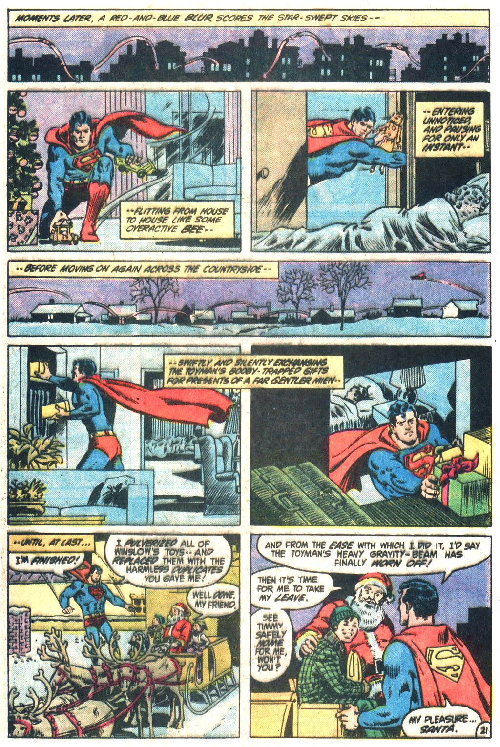 Read online Christmas With the Super-Heroes comic -  Issue #1 - 89
